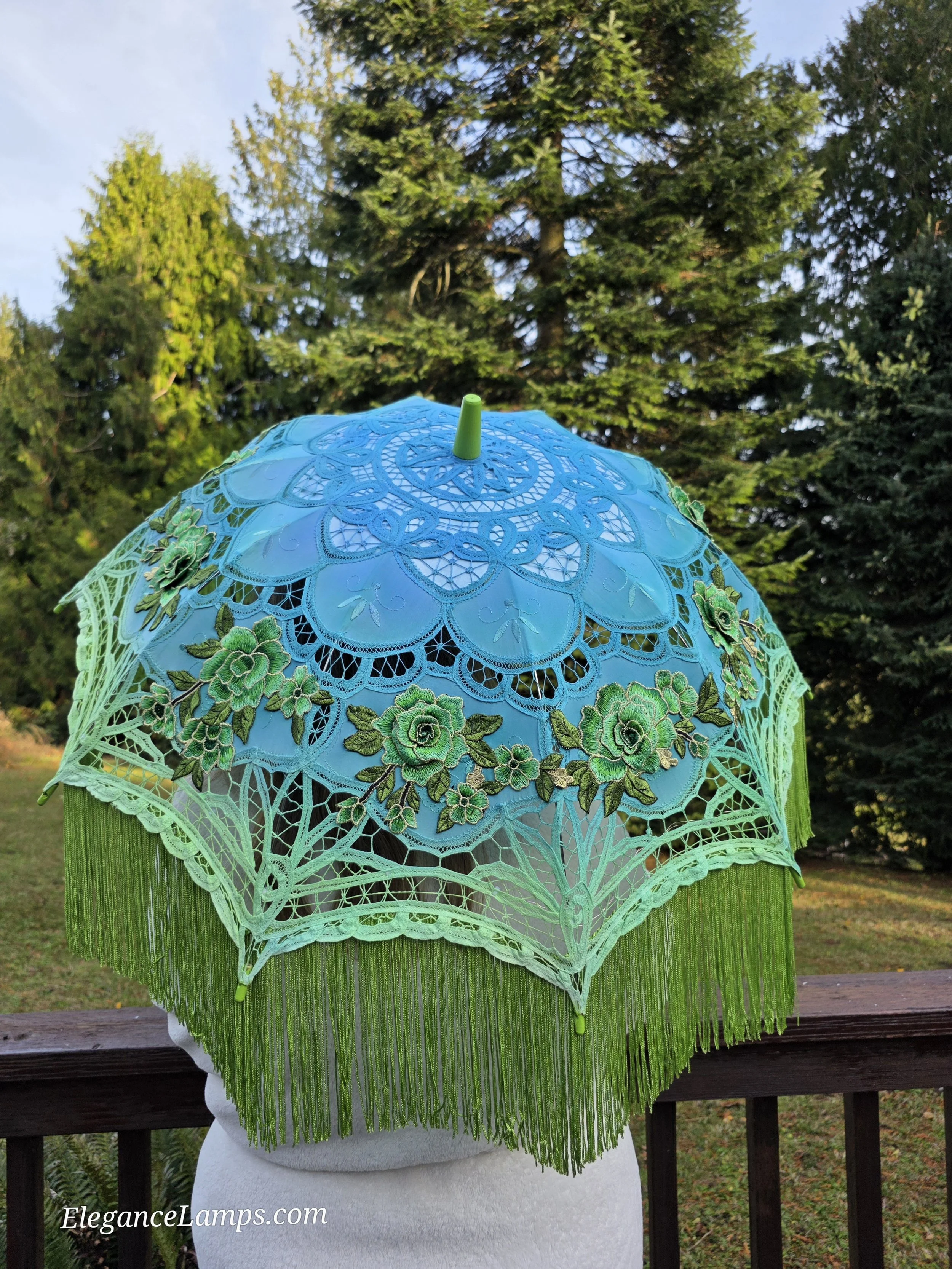 Earth LED Parasol