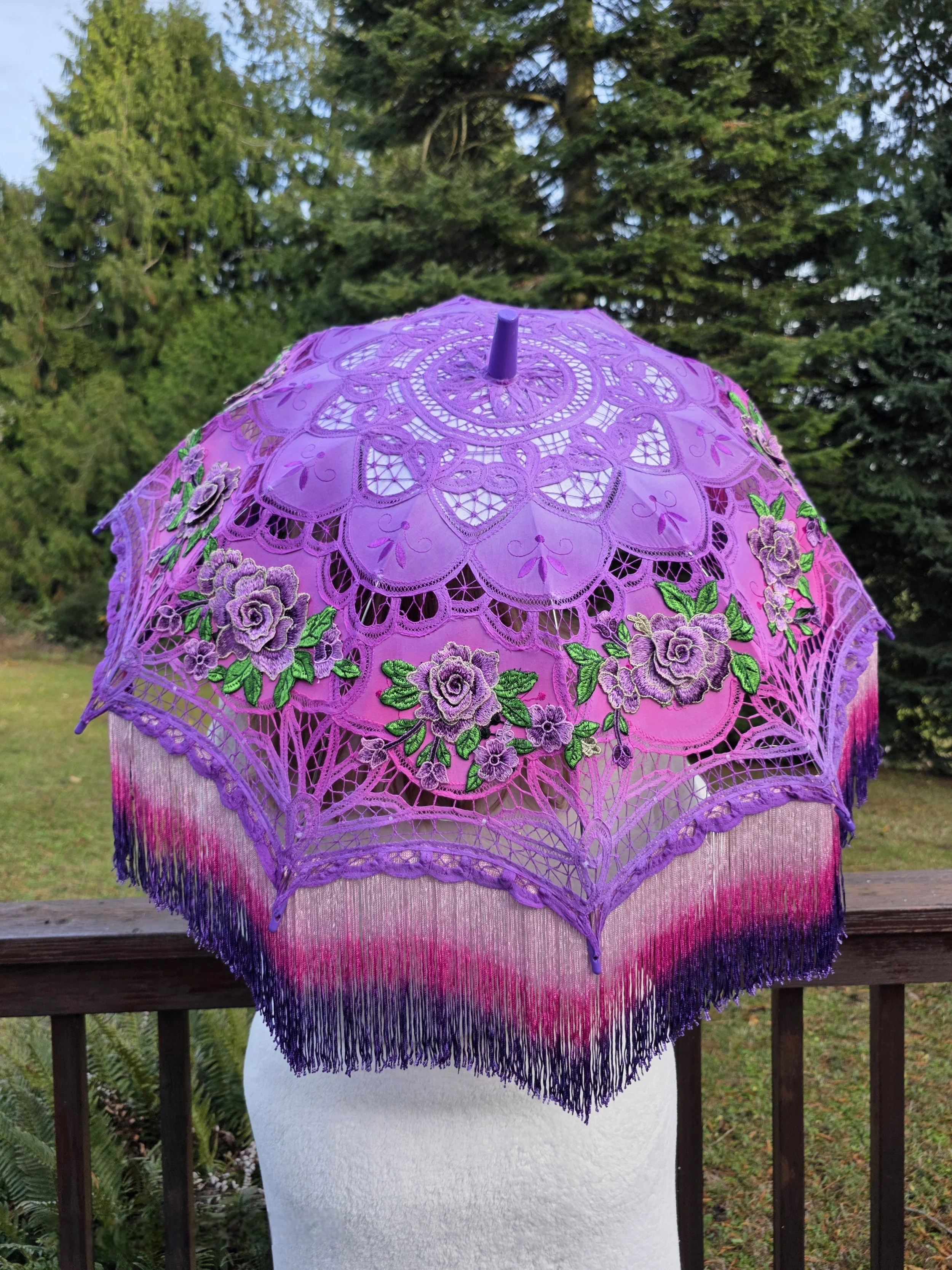 Foxglove LED Parasol