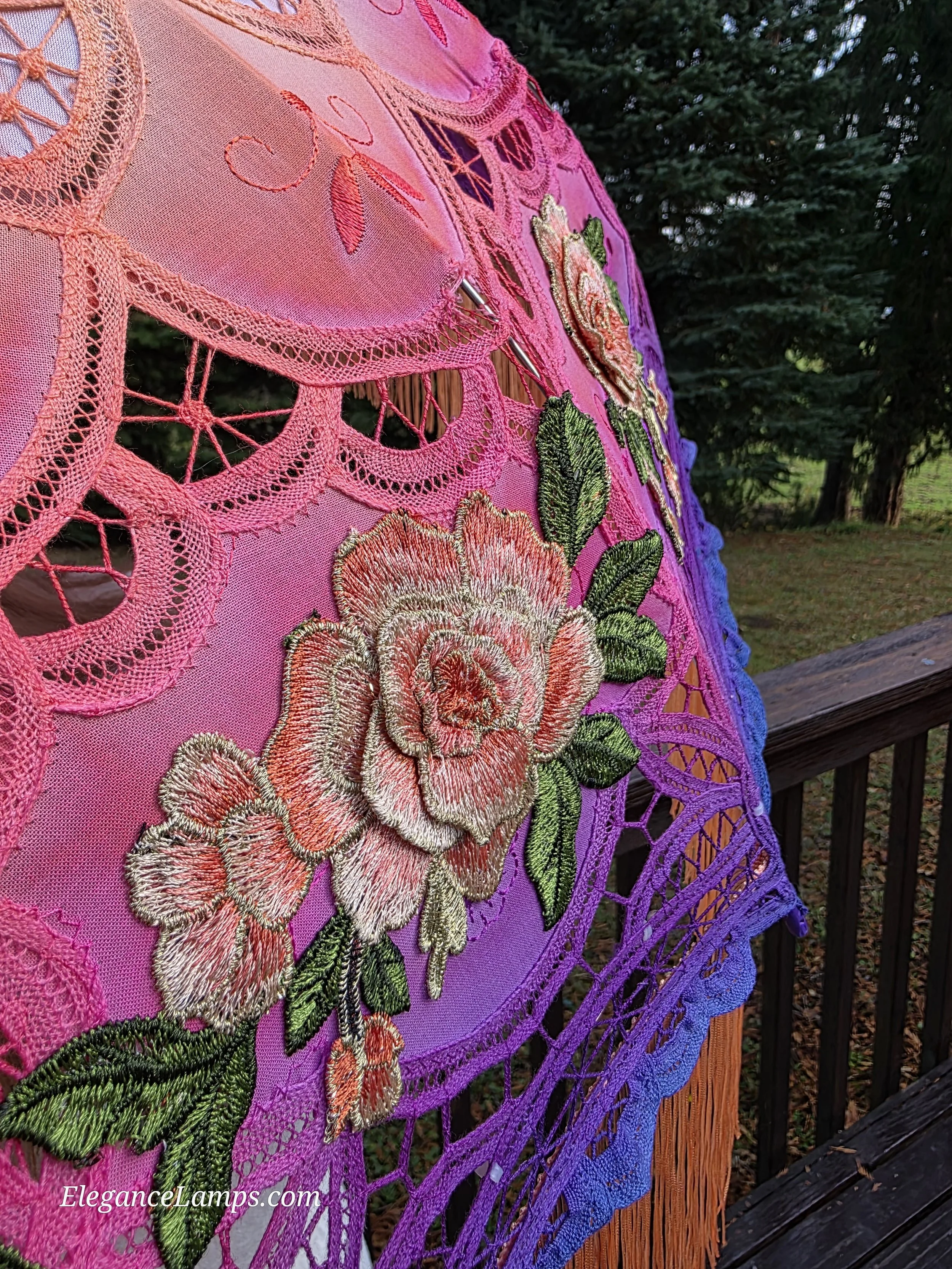 floral parasol
