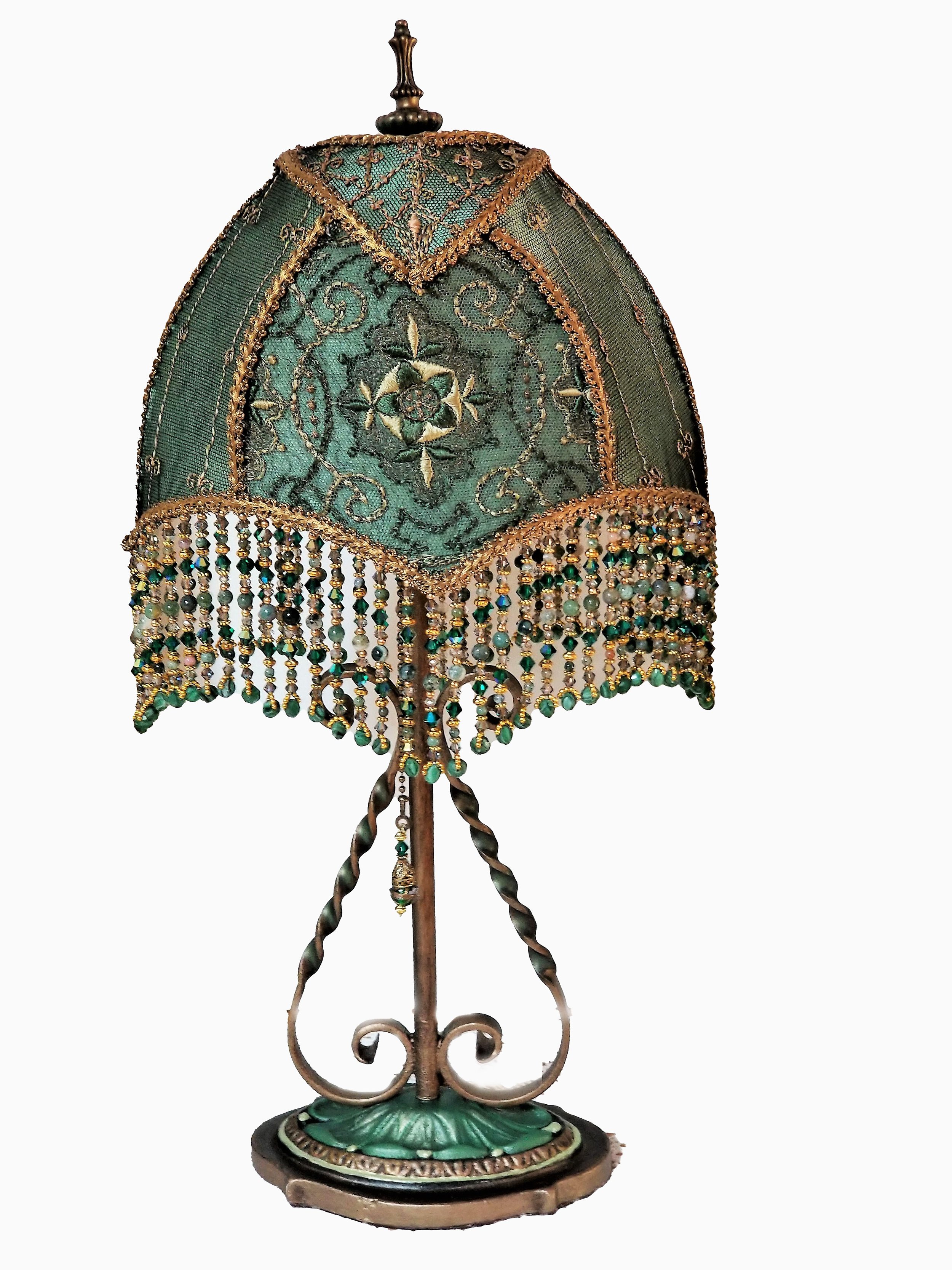 Victorian Lampshade Elegance Lamps Antique Lamps