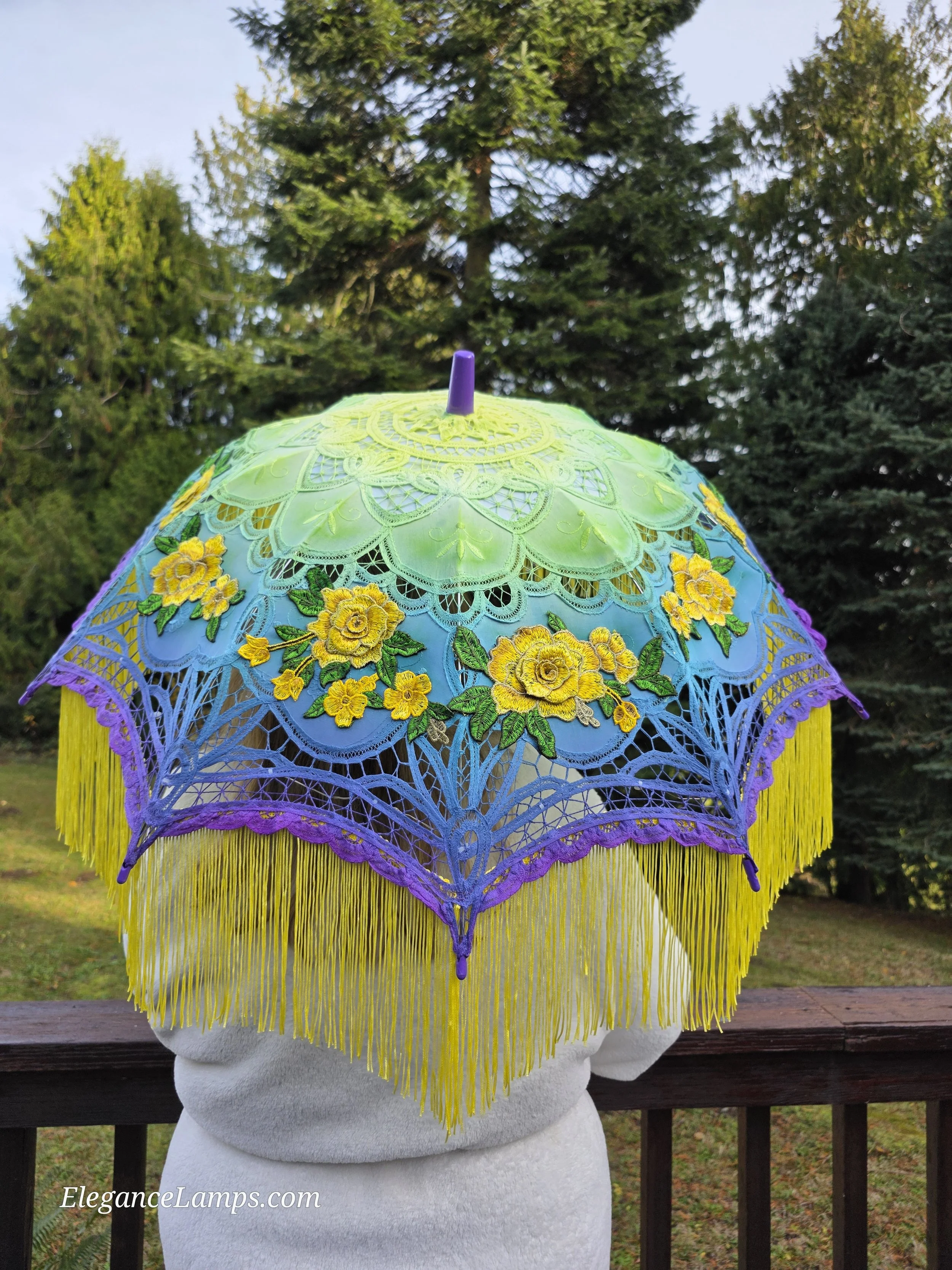 Sunflower LED Parasol