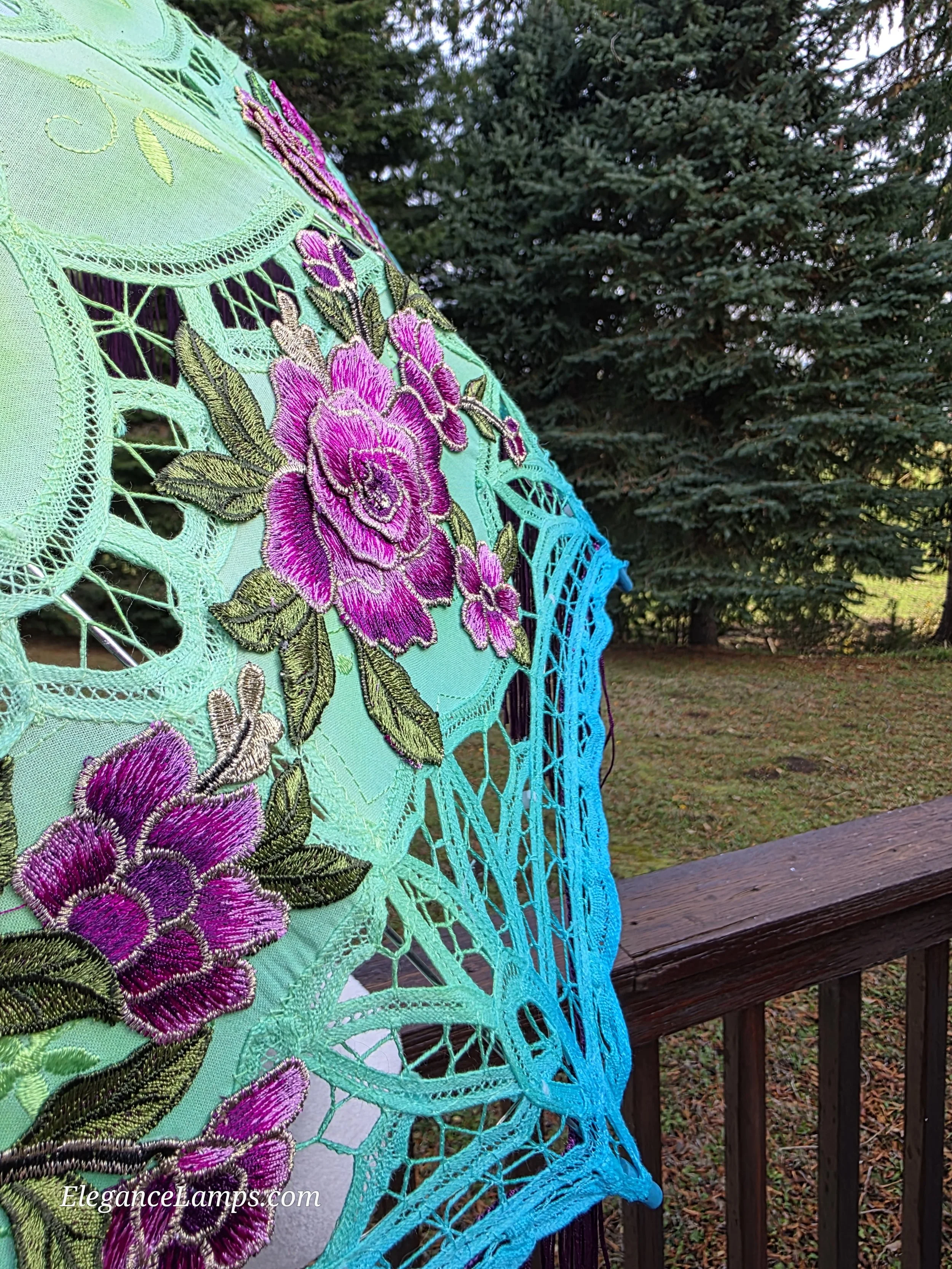 floral parasol