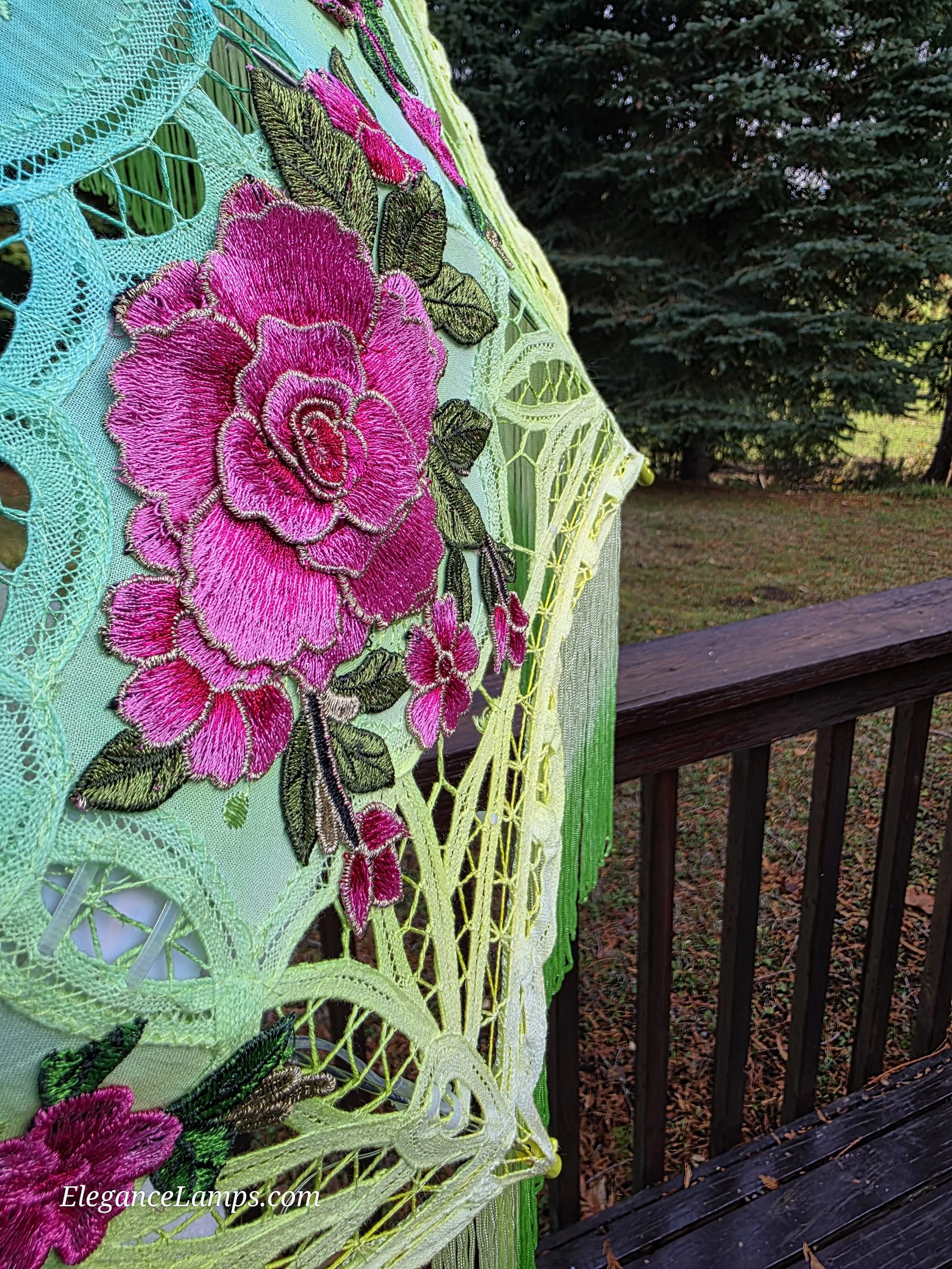 floral parasol