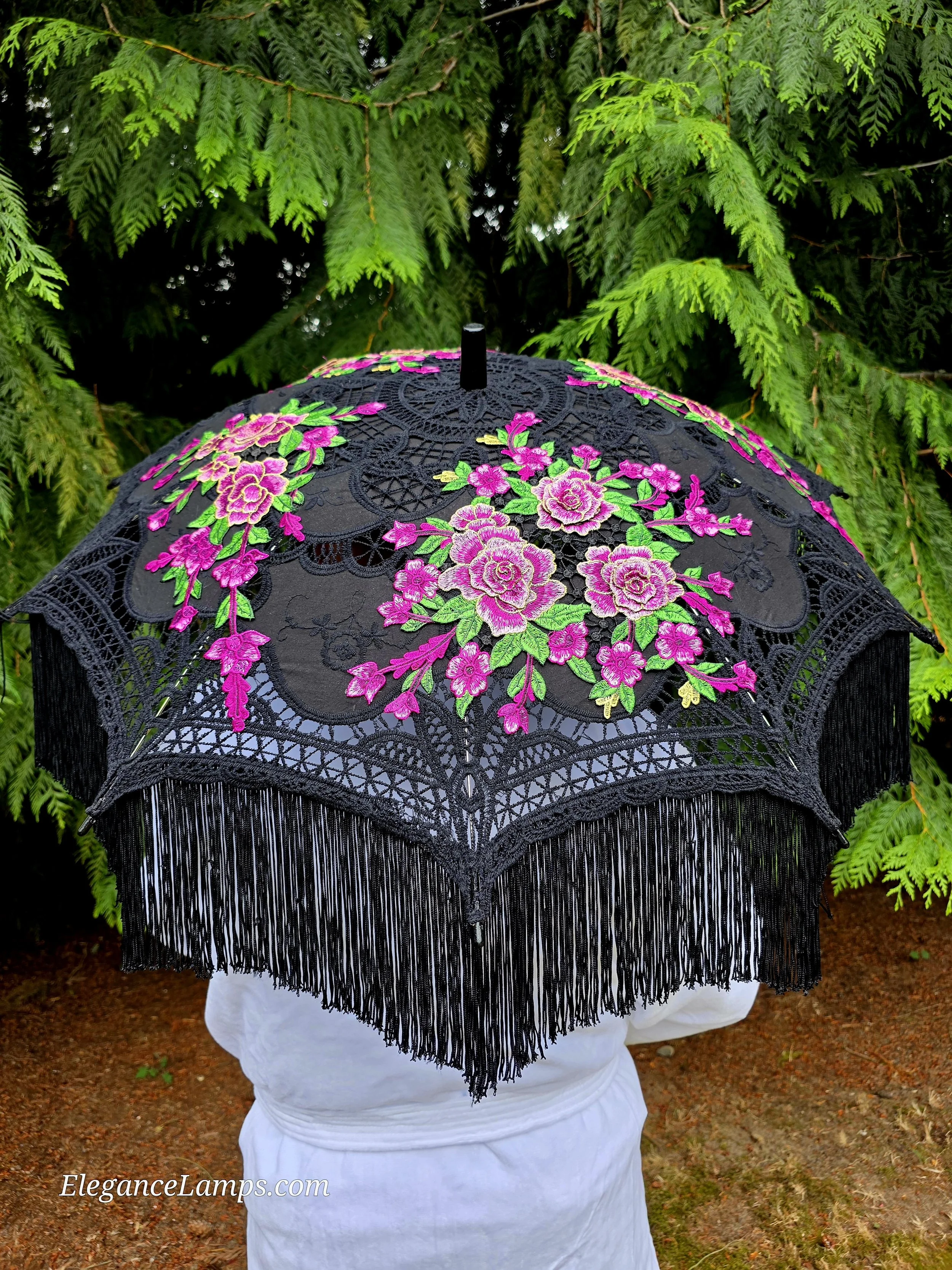 gothic fashion parasol elegance lamps