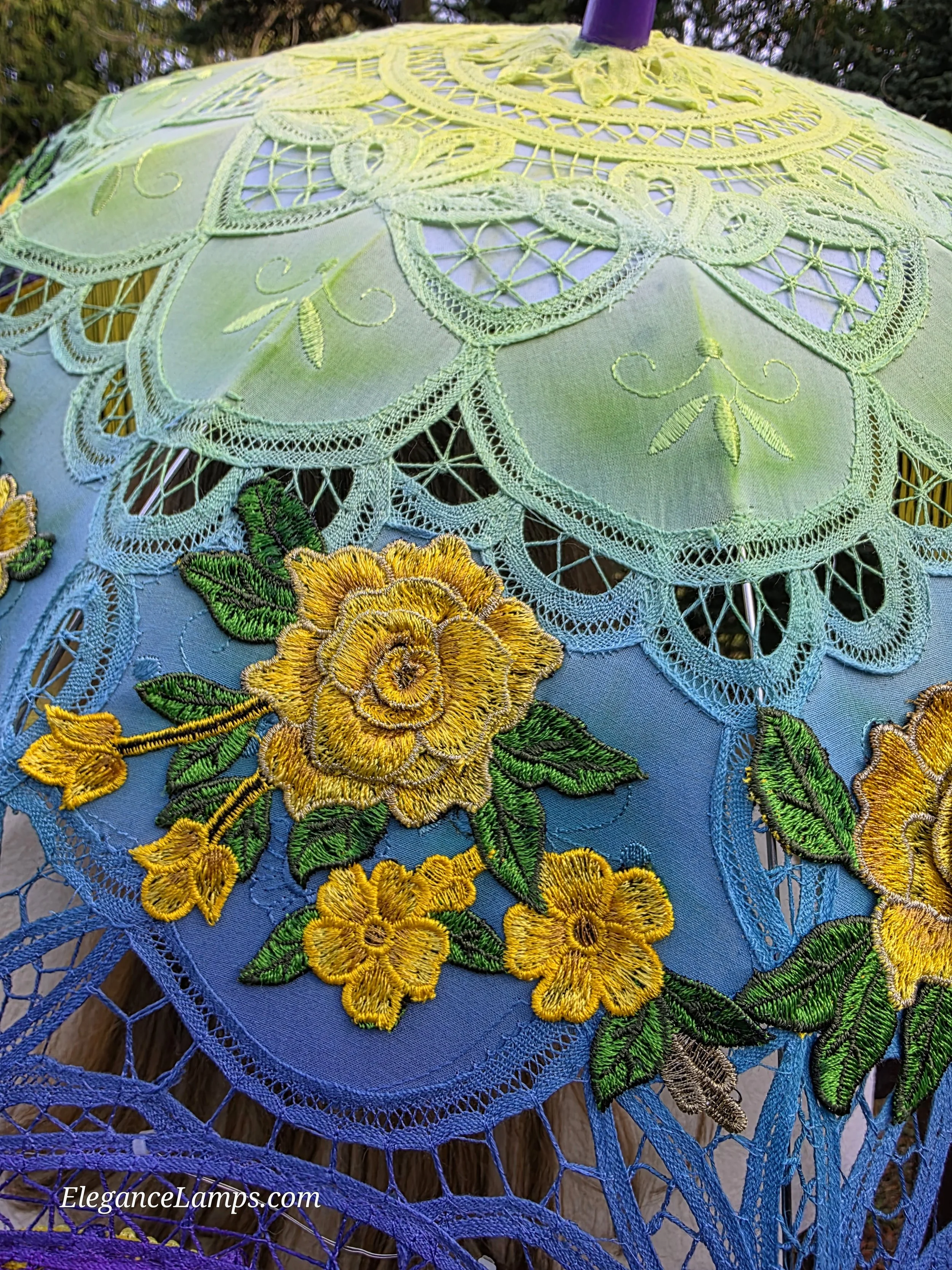 floral parasol