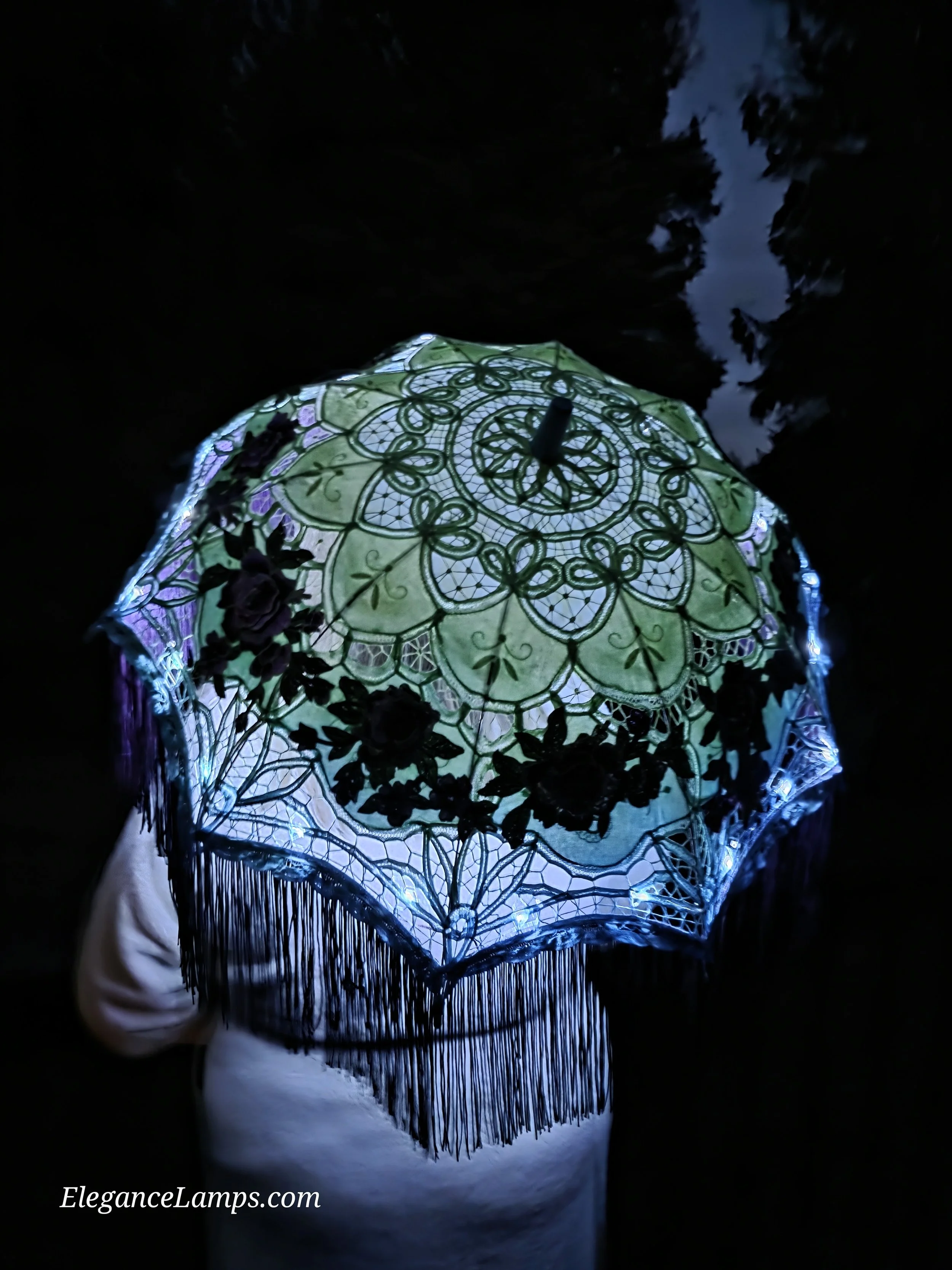 led parasol