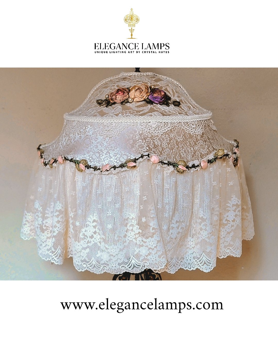 Victorian Lampshade Elegance Lamps