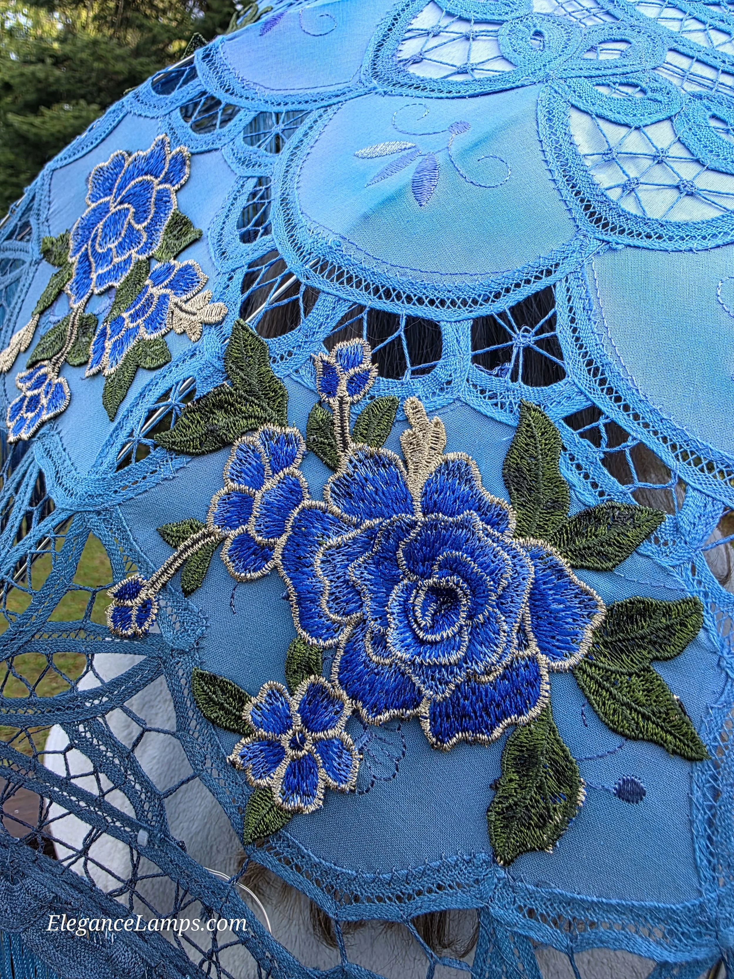 floral parasol elegance lamps