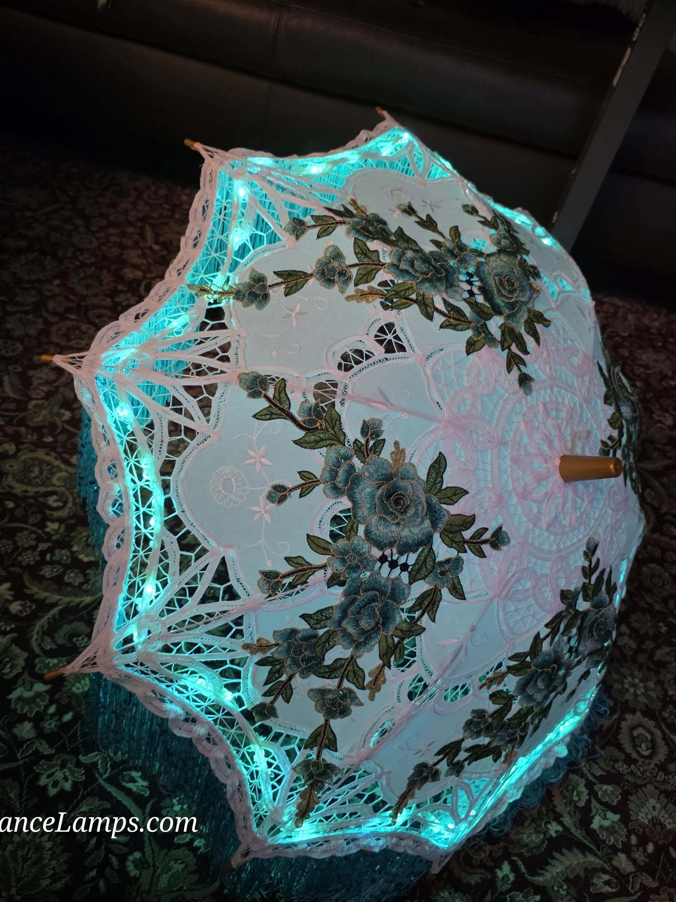 parasol with led lights