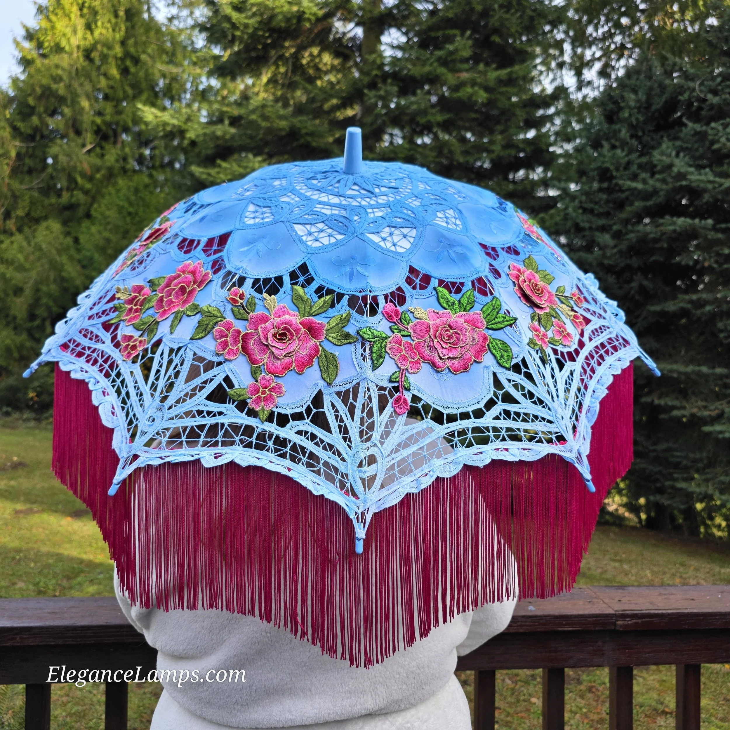 fashion parasol elegance lamps