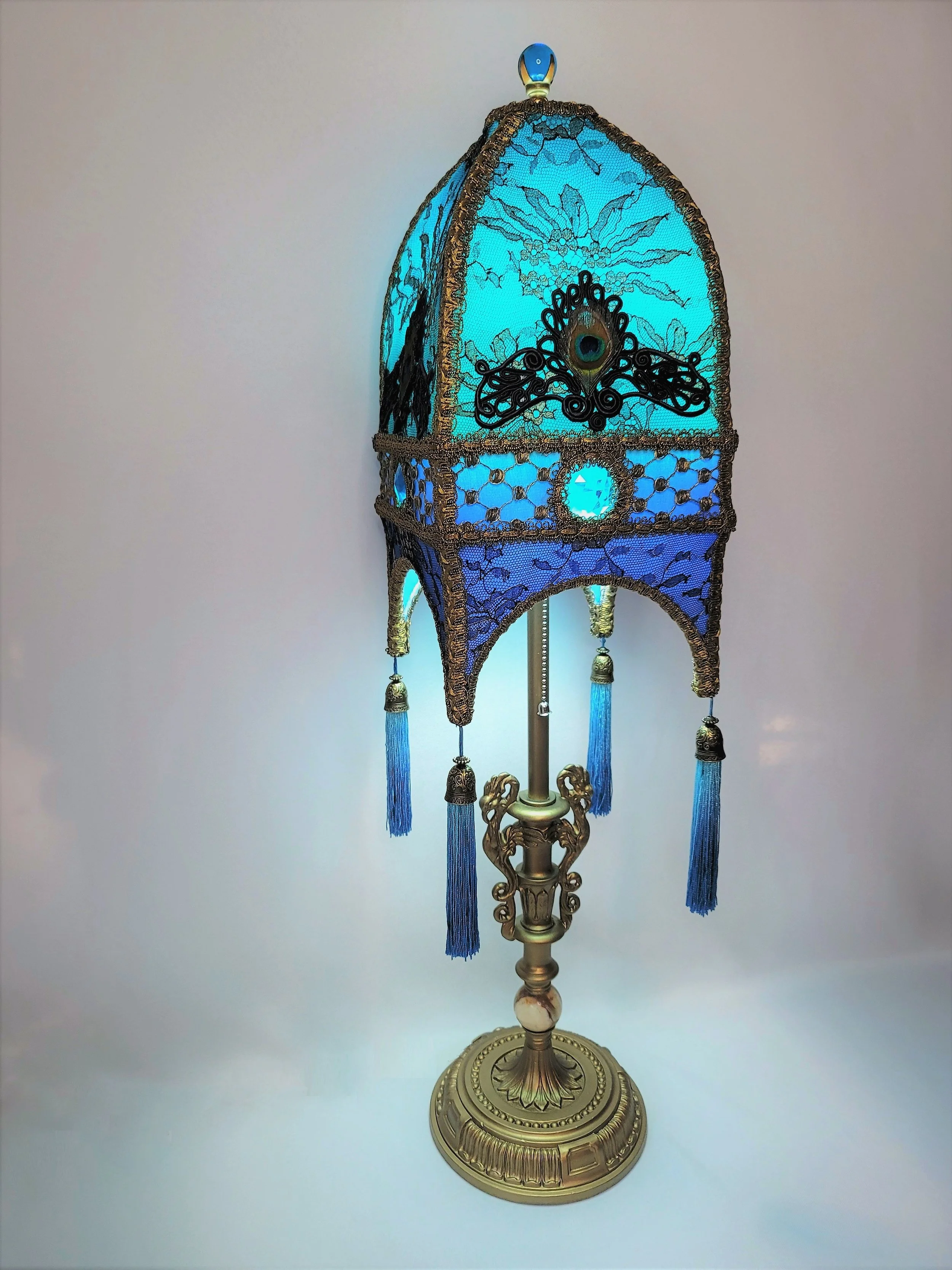 Elegance Lamps Antique Lamps & Handcrafted Victorian Lampshades