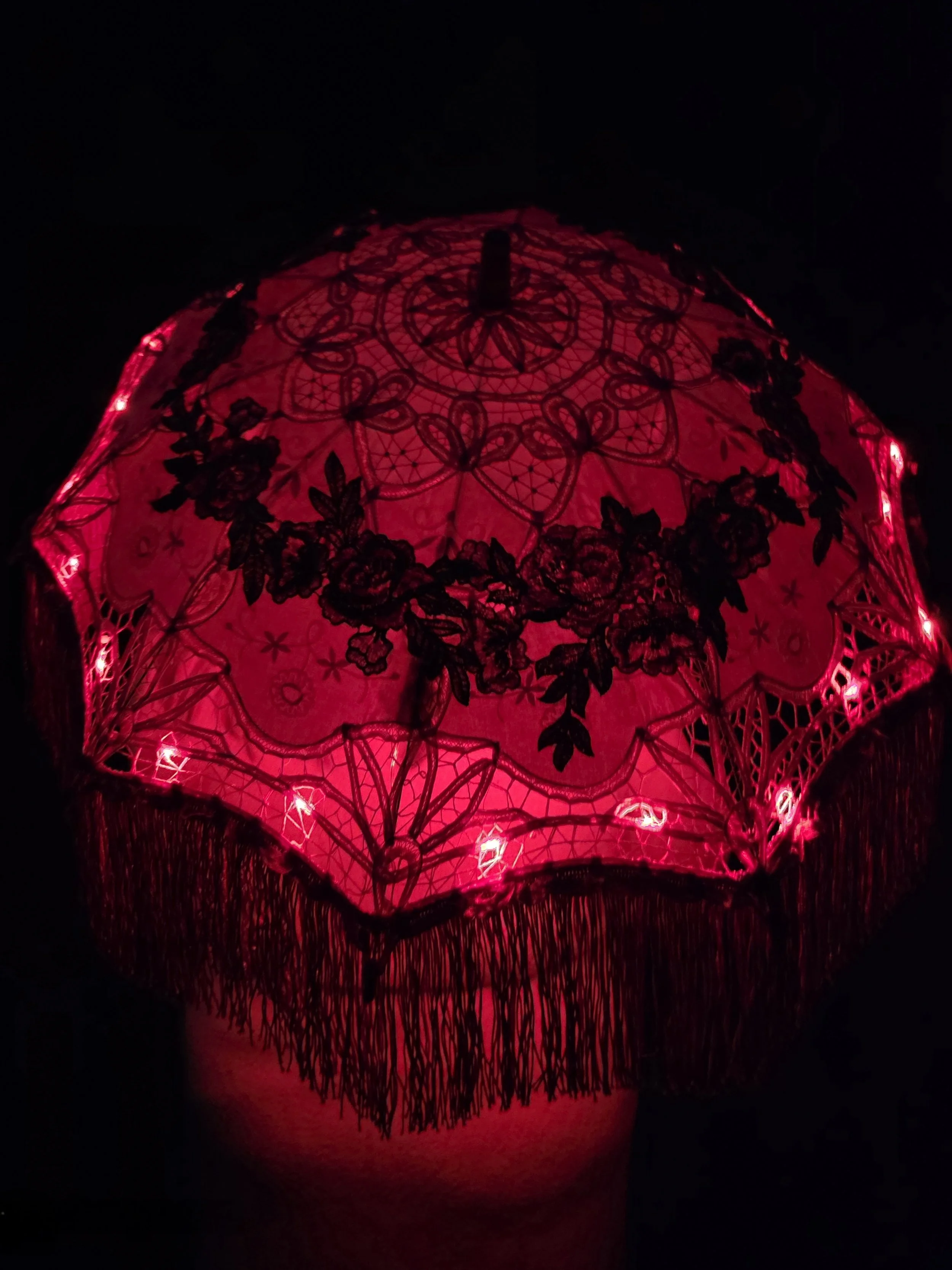 led parasol