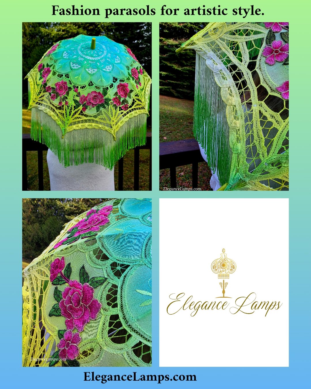 fashioh parasol elegance lamps