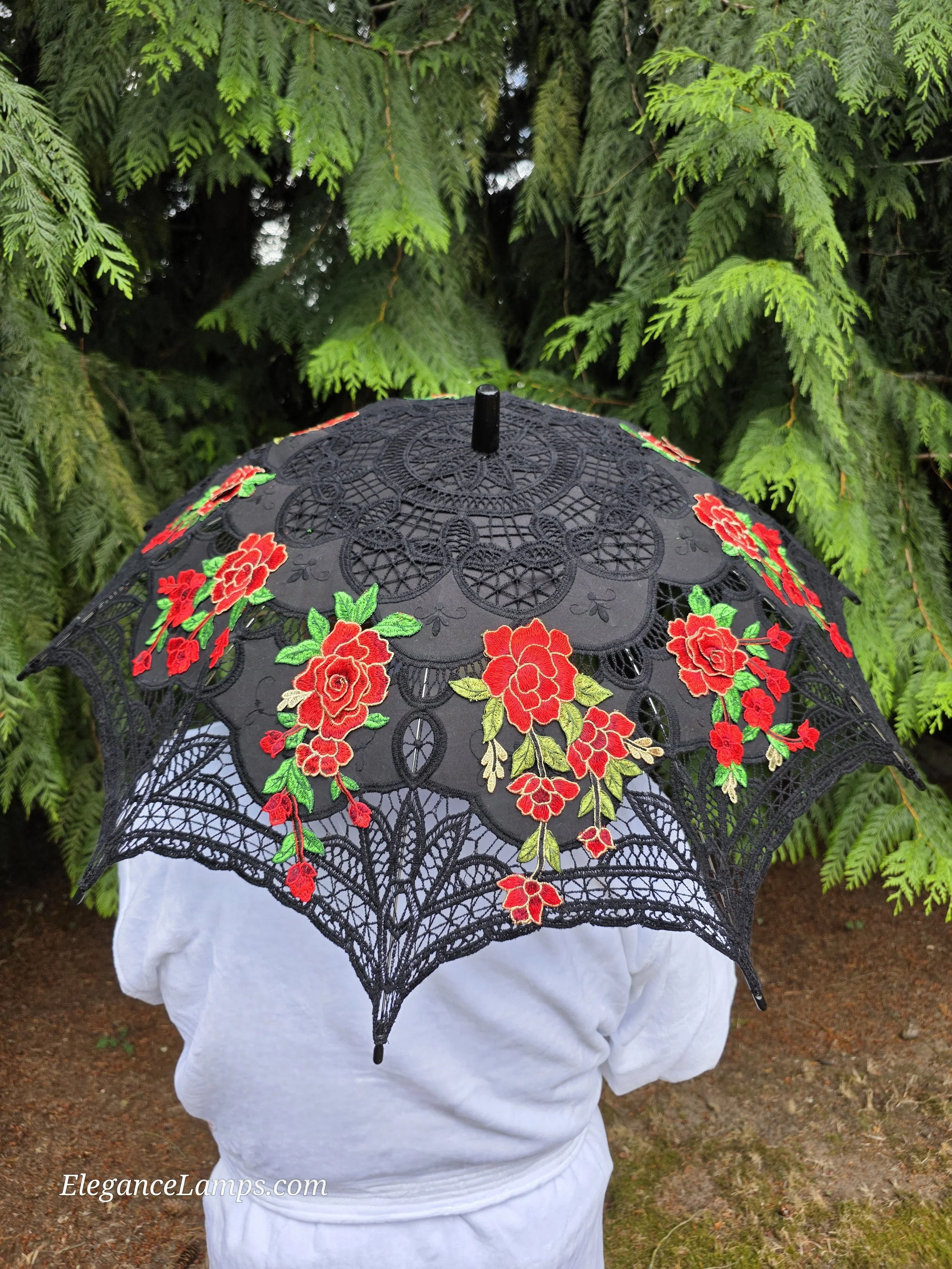 gothic fashion parasol elegance lamps
