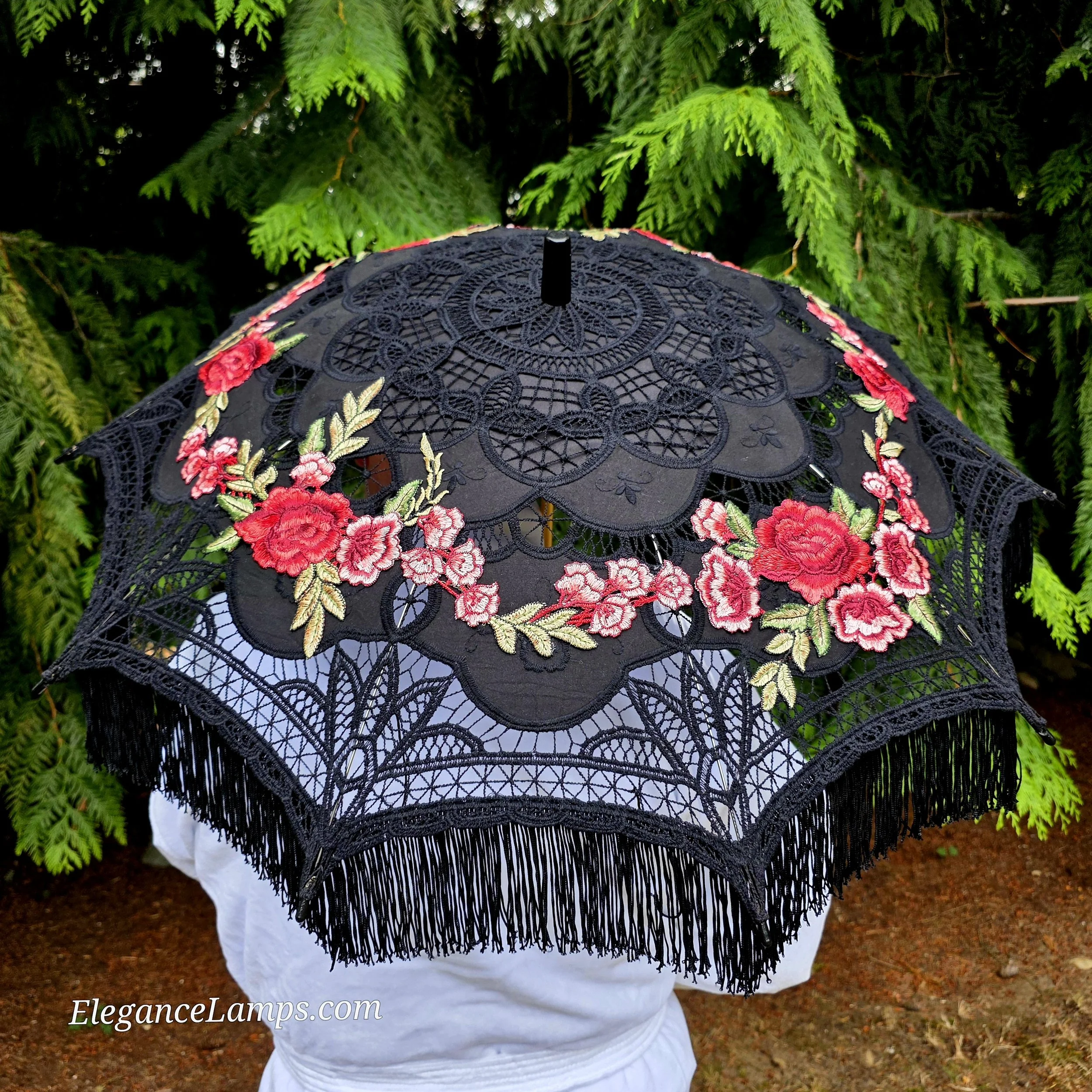 gothic parasol elegance lamps