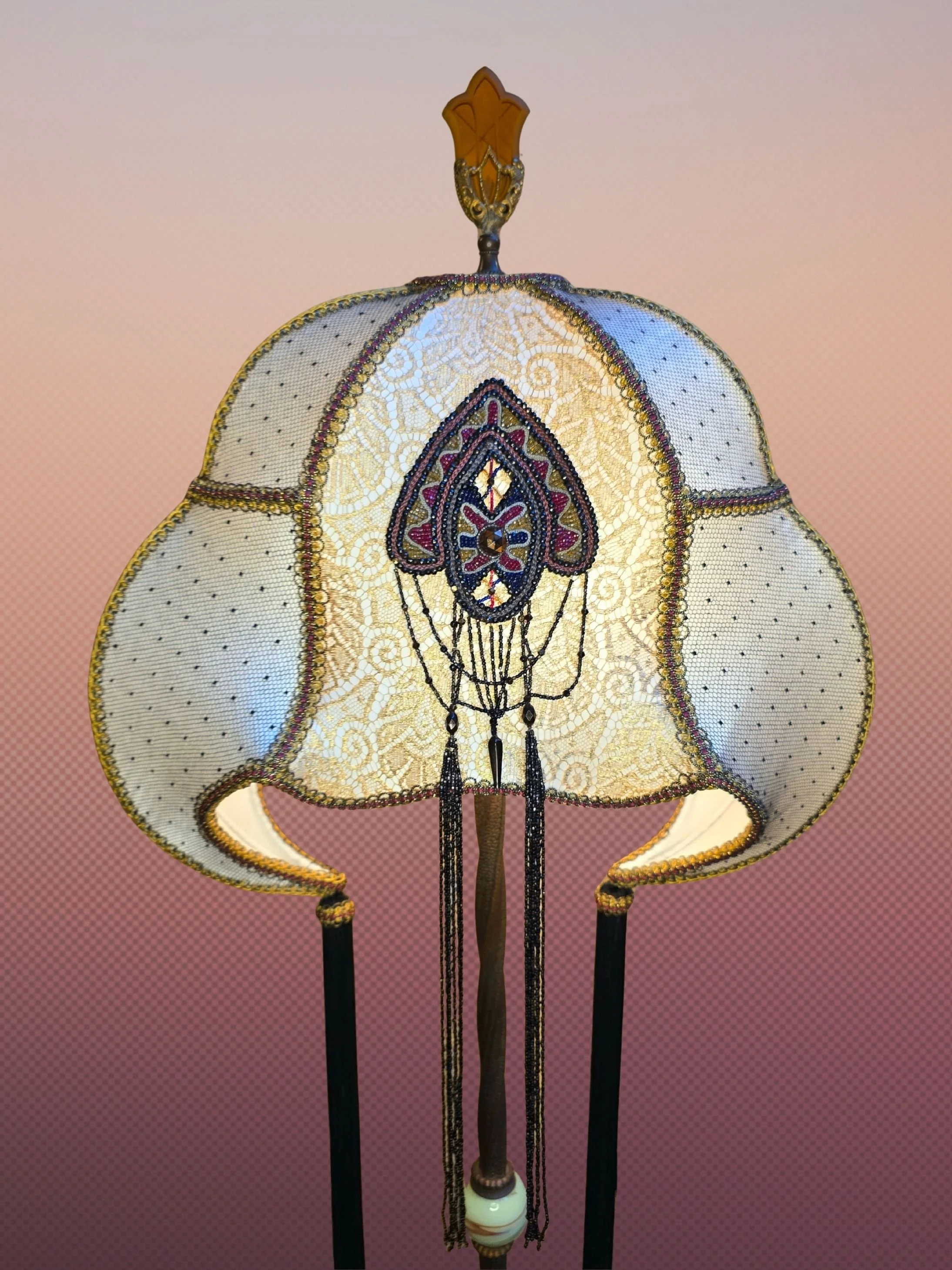 art deco style lampshade elegance lamps