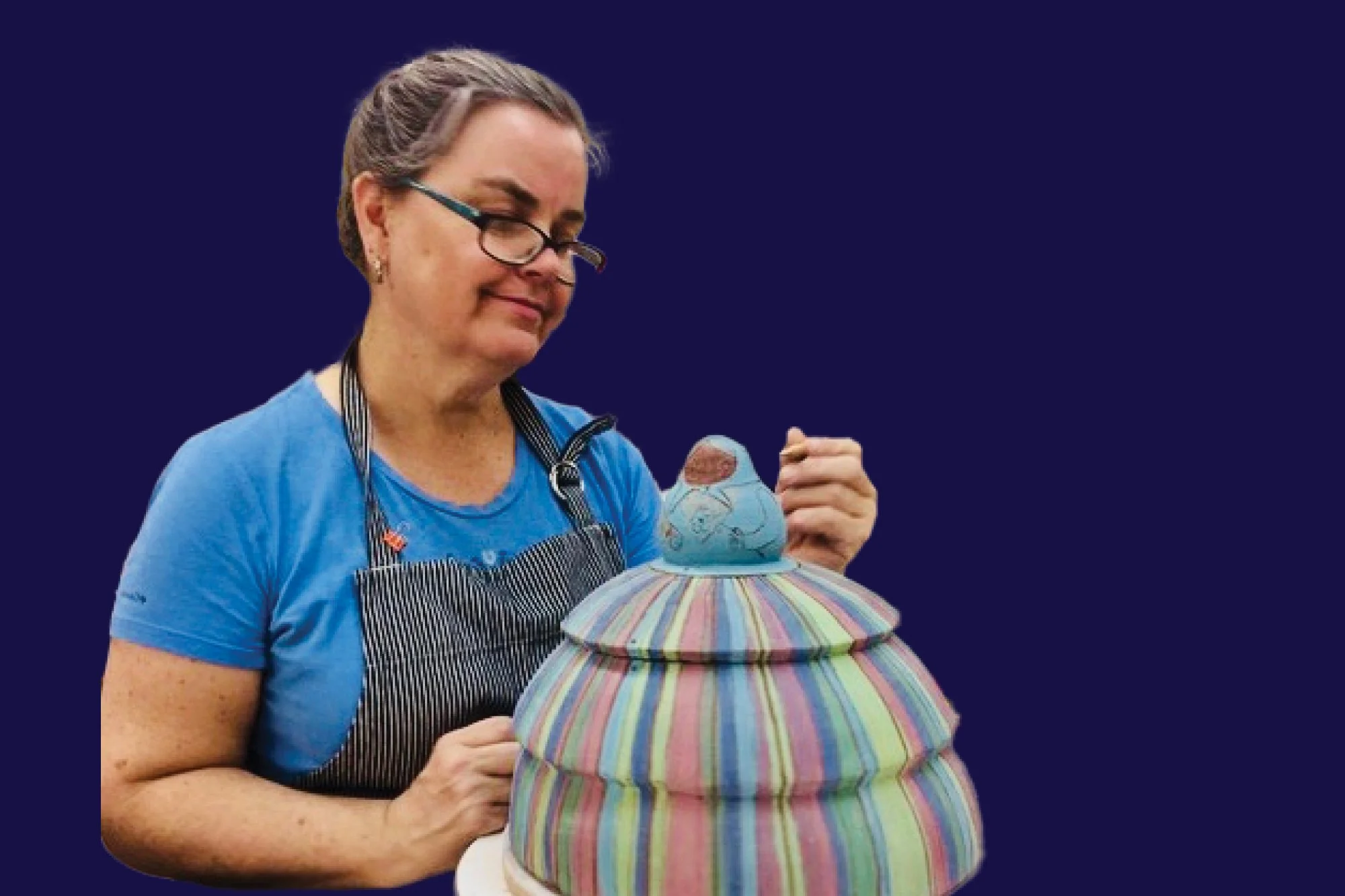 Clay Without a Wheel