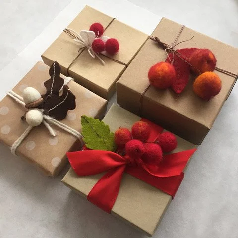 Introduction to Felting Gift Toppers