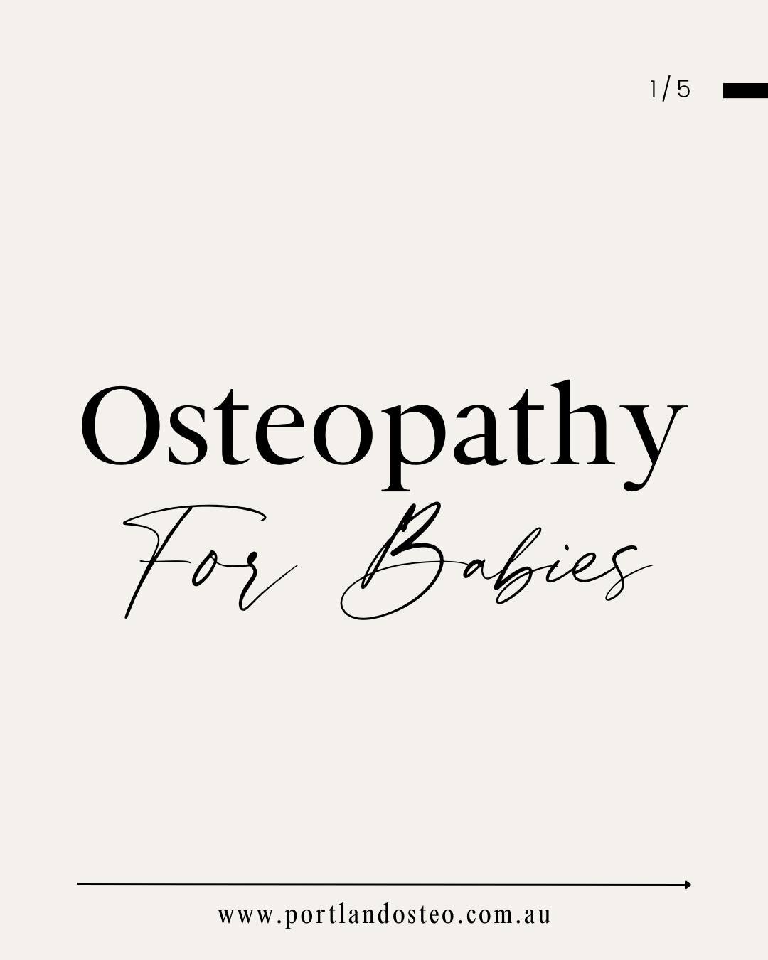 The pressures experienced by your baby during pregnancy and childbirth can lead to strains and stresses, especially if your baby had a traumatic birth or forceps/ventouse were used in the delivery 🛠️🪠

Dr. Michelle Sherriff (osteopath) has many yea