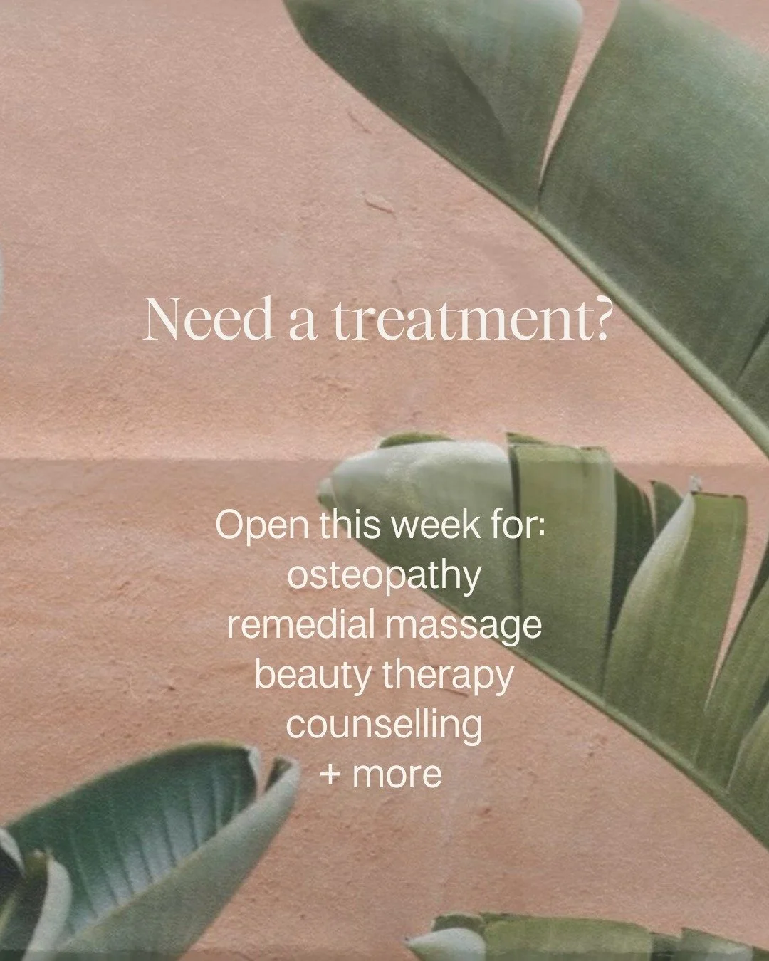 School&rsquo;s back 📚
We hope you enjoyed the school holidays (if you were lucky enough to have a break!). Now that routines are kicking back in, it&rsquo;s a great time to reset and support your health naturally.

Whether you need osteopathy, remed