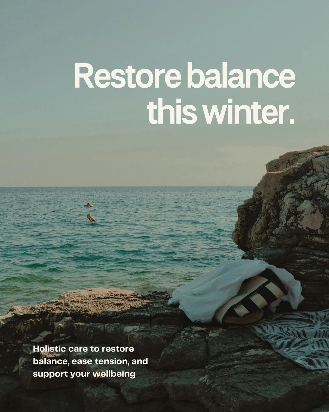 When the colder months bring less movement, more time indoors, and extra tension through the neck, shoulders or lower back, your body may be asking for a little more care.

We offer restorative, holistic support through:
❄️ Osteopathy
❄️ Remedial mas