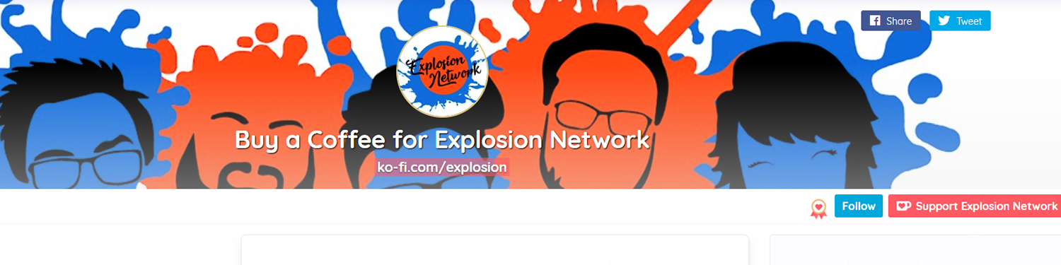 Explosion Network Launches Ko Fi Explosion Network