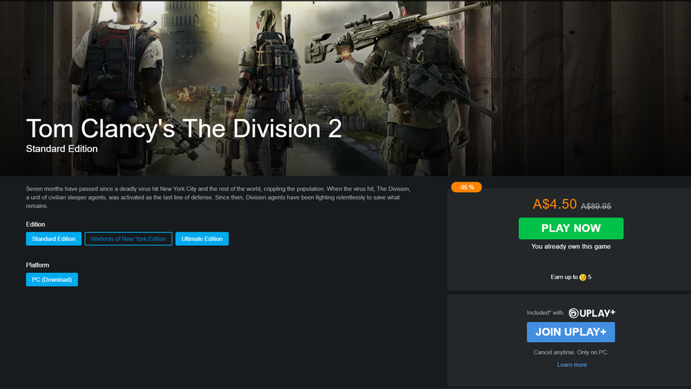 Grab The Division 2 In Australia For 4 50 Explosion Network Independent Australian Reviews News Podcasts Opinions