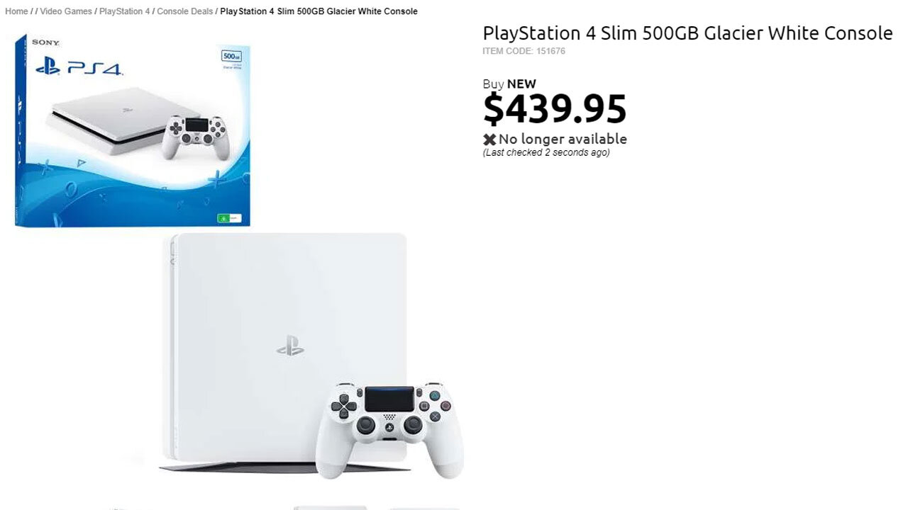 'Glacier White' PS4 Ahead of — Explosion Network | Australian Reviews, News, Podcasts, Opinions