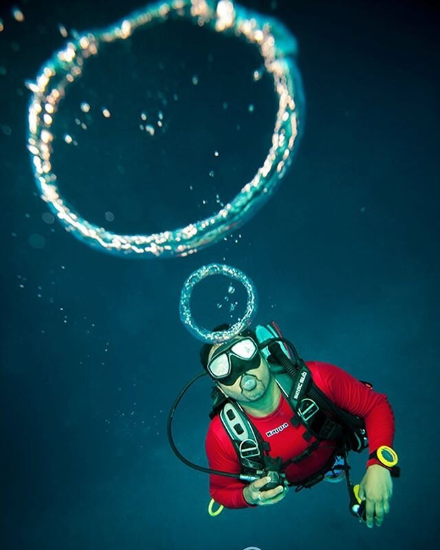 Making bubbles on our safty stop with @bhushanbagadiapositives .

#divingwithanupjkat #scubadiving #underwater #underwaterphoto #underwaterphotography  #ocean #oceanlove #ilovetheocean #ilovescuba #scubadiverindia #bubbles #maldives #carpediem #islan