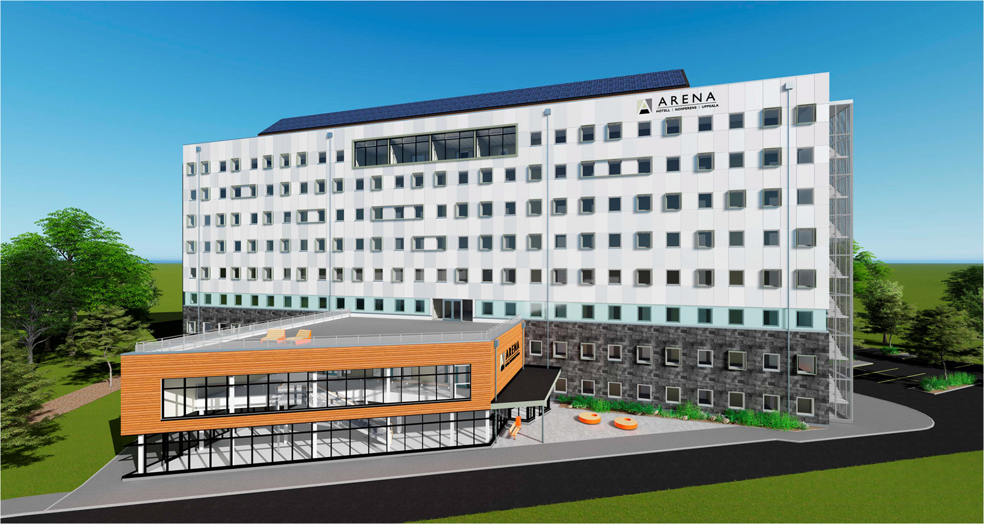 Part, Isolamin och Space bygger Uppsalas största hotell