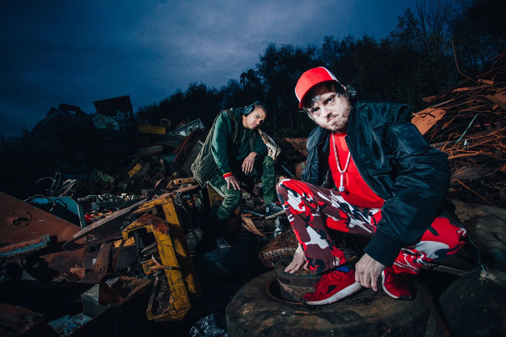 Tom Woollard Blog Skip Rap Hip Hop in a Bradford Junk Yard