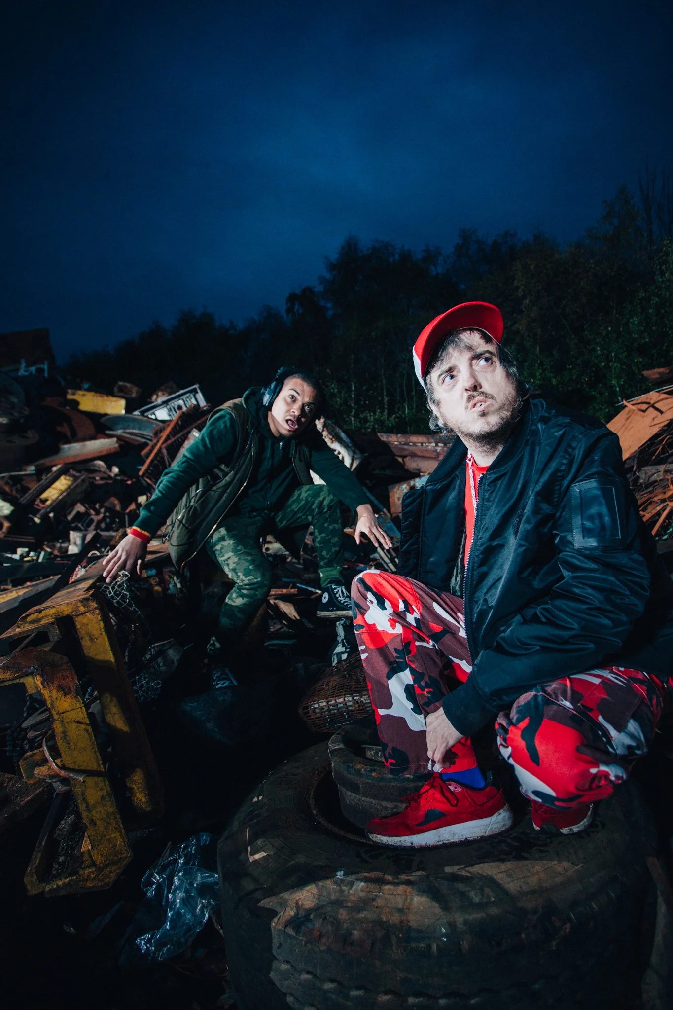 Tom Woollard Blog Skip Rap Hip Hop in a Bradford Junk Yard