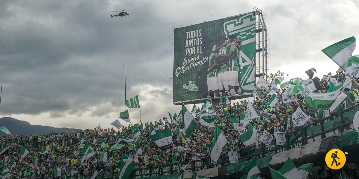 We arrived at the stadium 4 hours before the kickoff. As you can see, it was already packed.