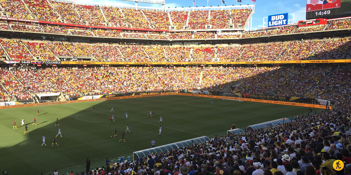 Great game, and amazing atmosphere at the stands.