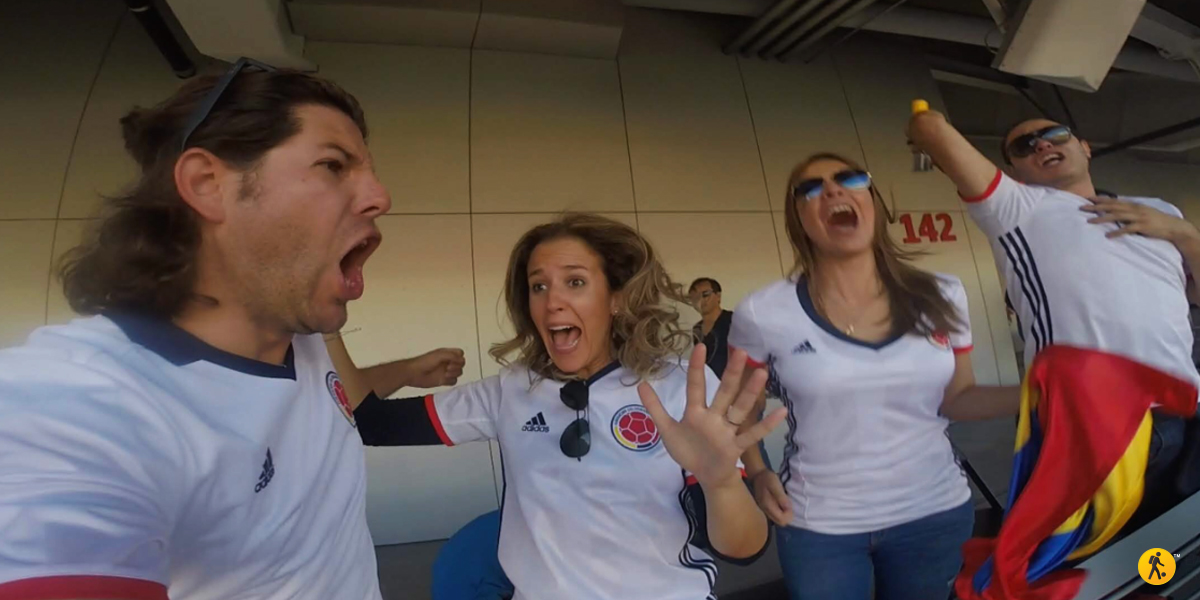 Perhaps the BEST goal reaction ever.