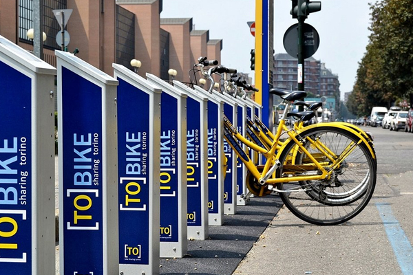 CYCLING Turin has recently implemented a vast network of bike paths and trails throughout the city. You can either rent a bike from different rental services around the city, or you can use the bikeshare program called ToBike.