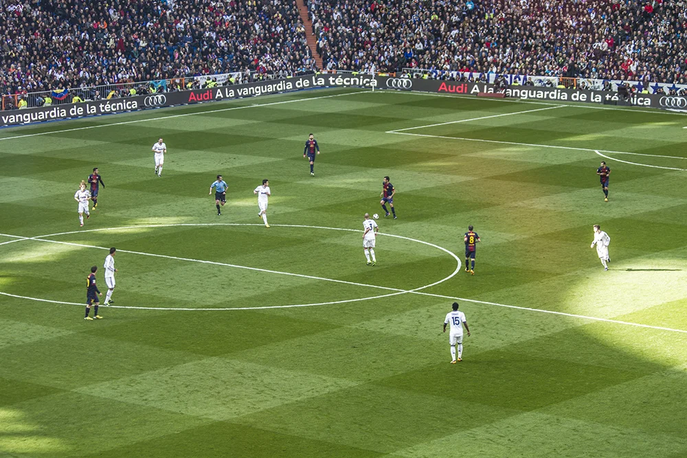 From the first minute, the game is always very intense. You can tell that both teams are being super careful.