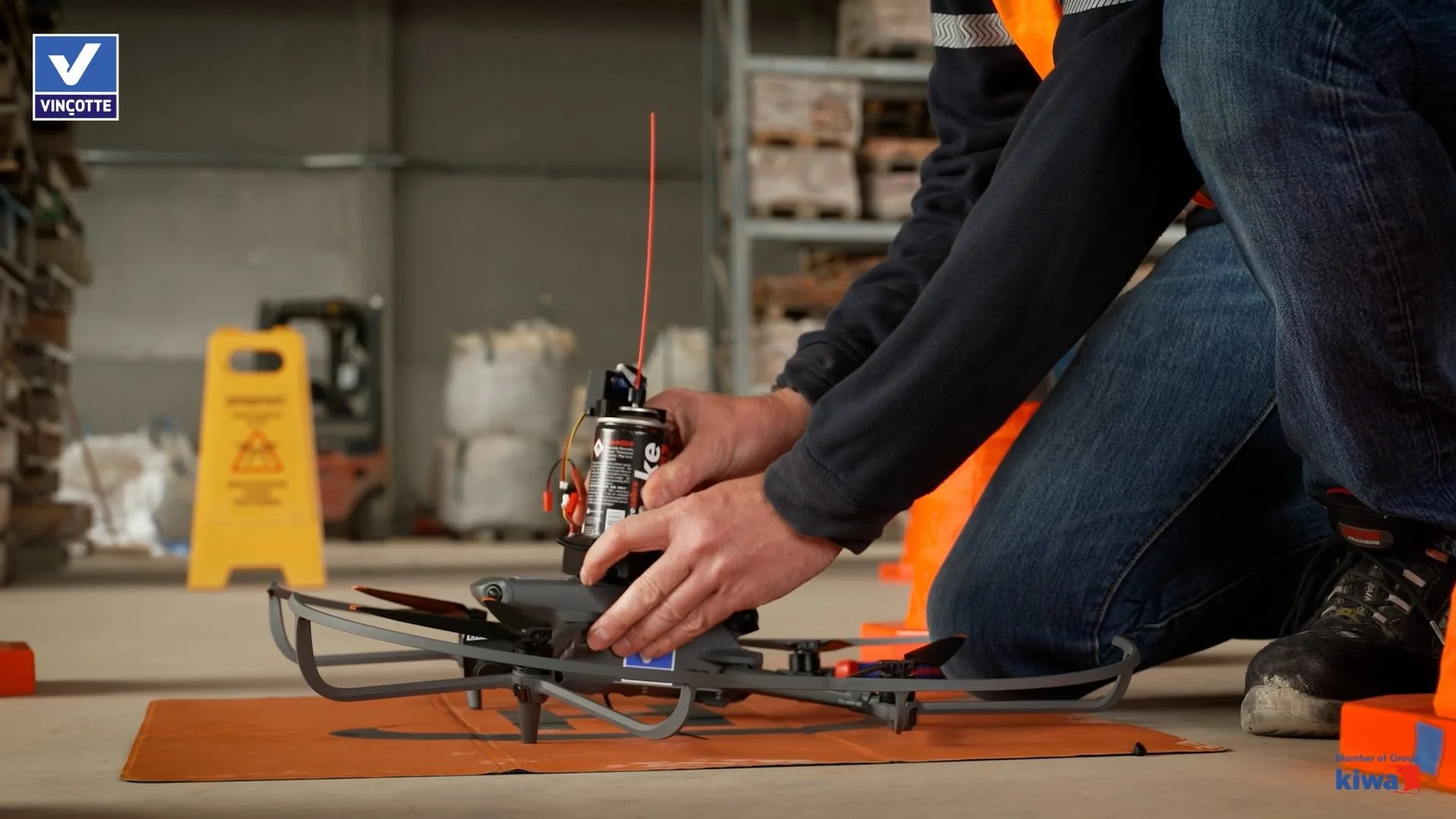 Rookmelderinspectie met drone