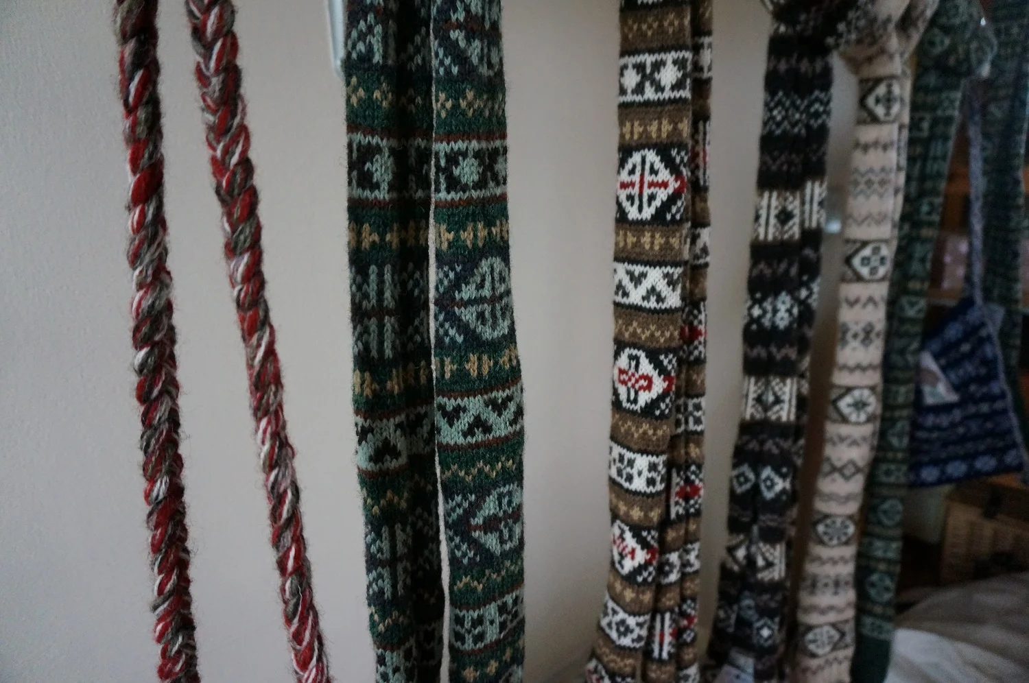 Scarves for sale at Fair Isle Made in Fair Isle