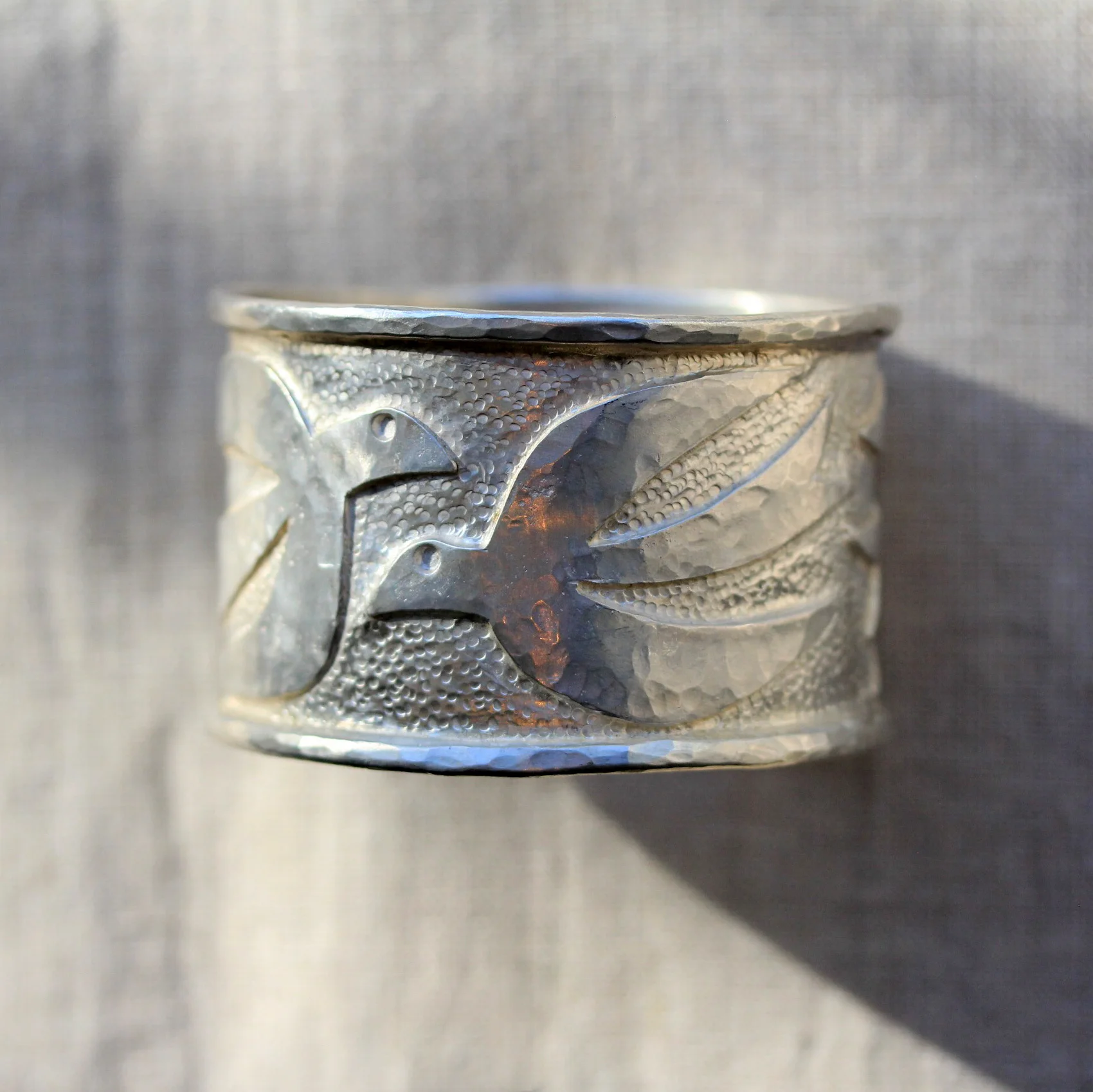GR300Guy Royle bangle. Silver. £920. IMG_6071.jpg