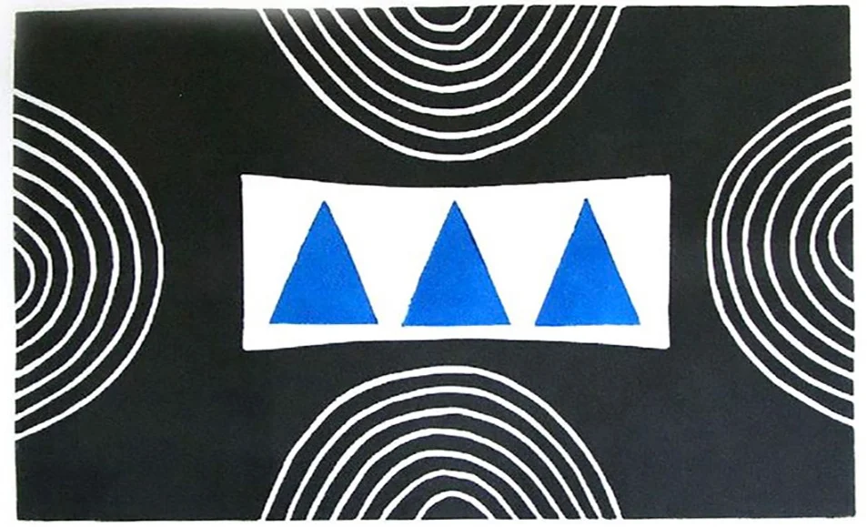 Three blue triangles_LinocutCrop_49x67.5cms.jpg