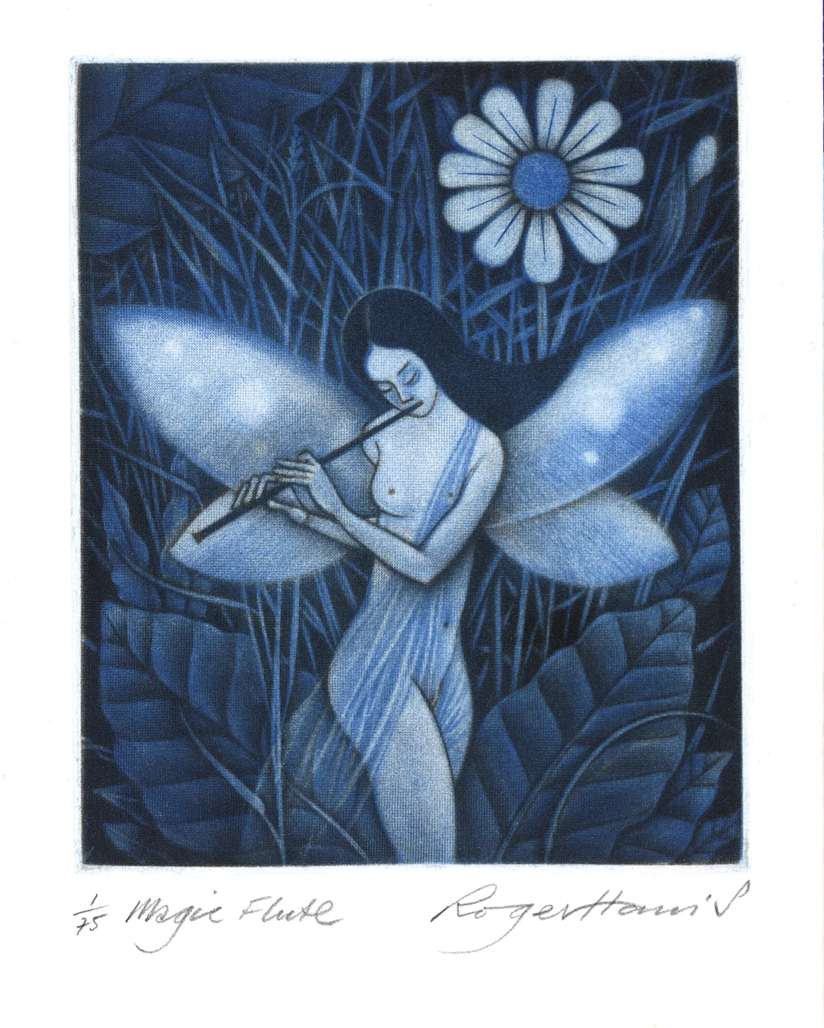 Roger Harris Mezzotint