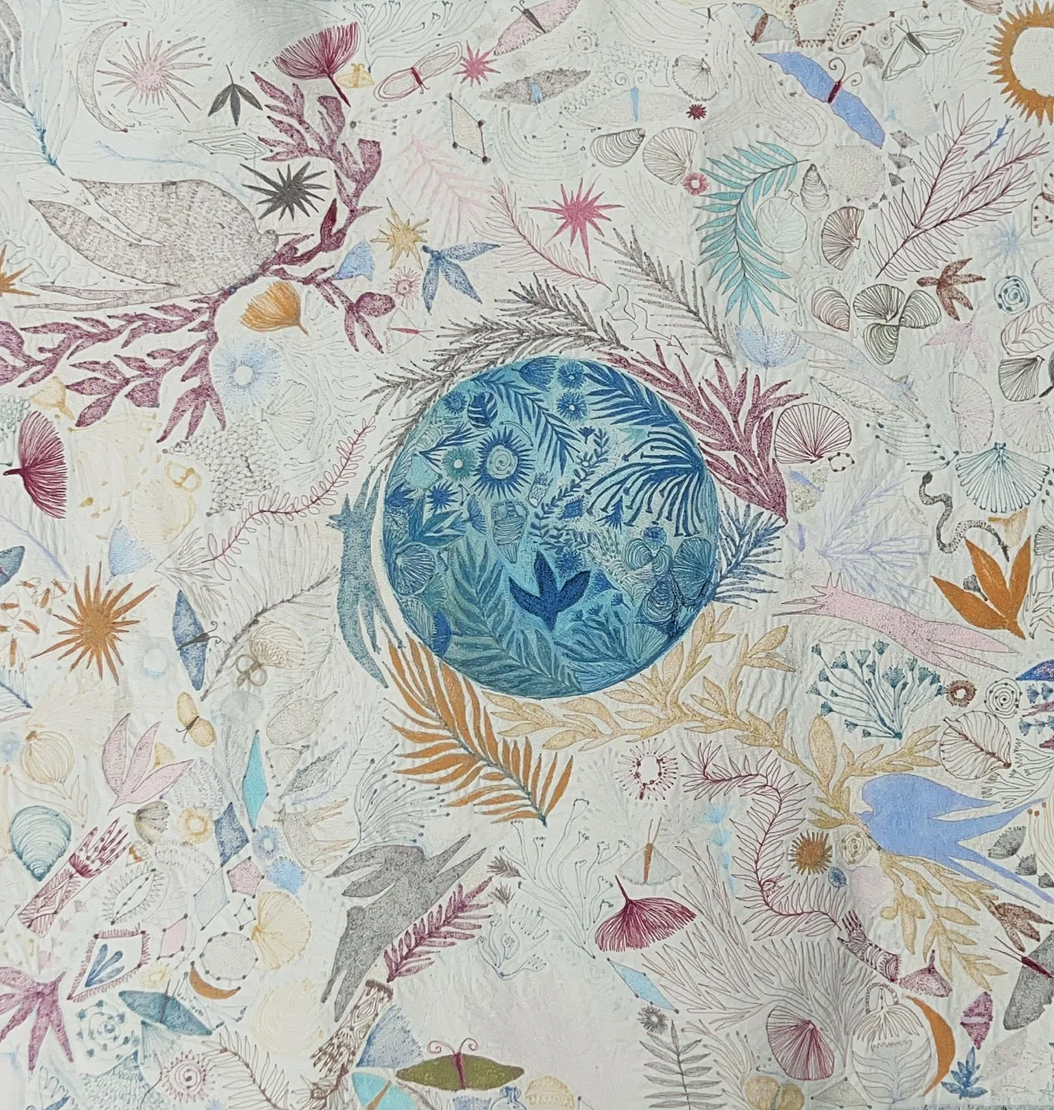 Aly Dalyrmple Textile Embroideries 