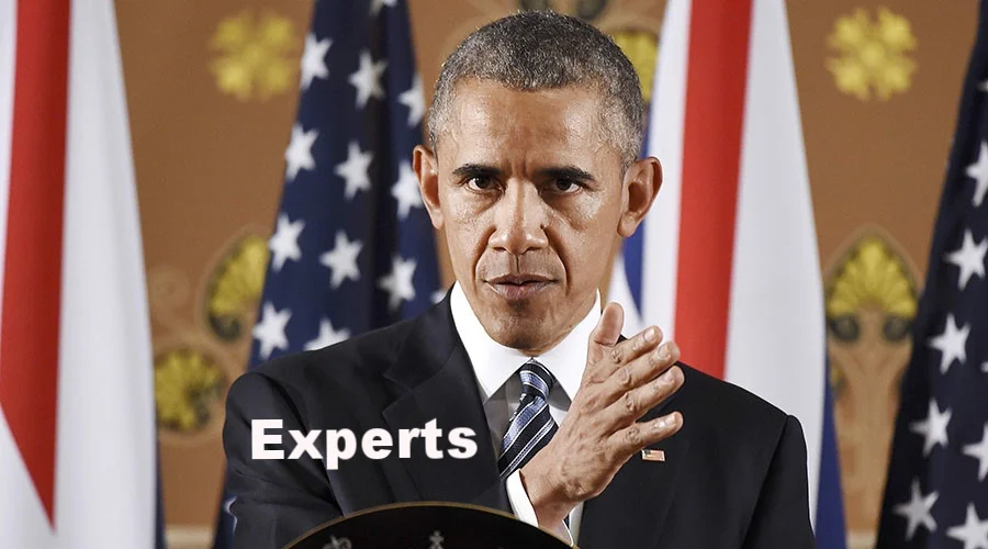 Former U.S. President Barack Obama, who warned on 22 April 2016 that the UK would be at the "back of the queue" for a trade deal with the United States if it voted to leave the EU