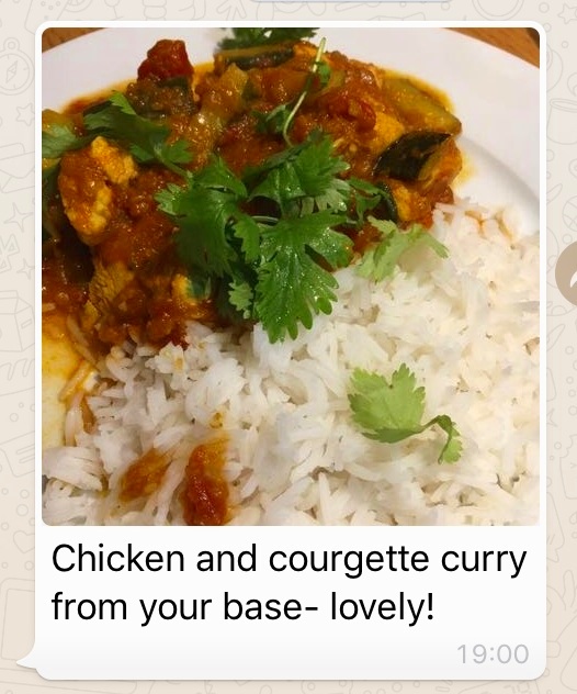 Satisfied client who tried a Curry Pack for the first time.