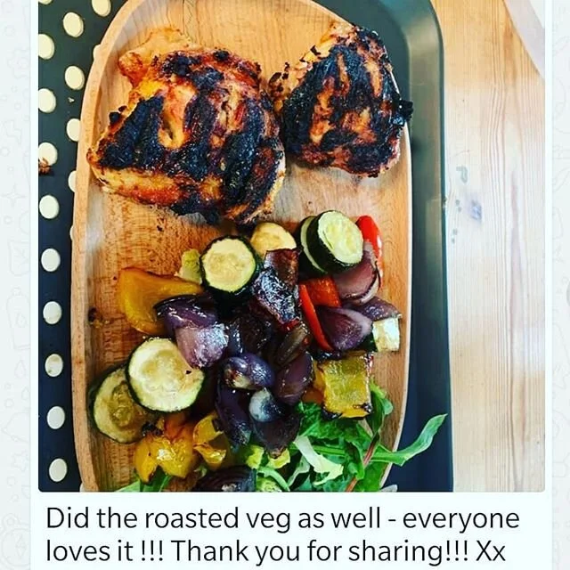 A happy client enjoying a Mistrychef marinade. Fresh, simple ingredients. www.mistrychef.com
#happy #customer #confident #cook #easy #simple #fresh #ingredients #tryit #delicious #barbecue #bbq #chicken #veg #eatwell #healthiswealth #foodismedicine #