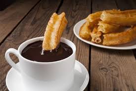 Try a churros con chocolate