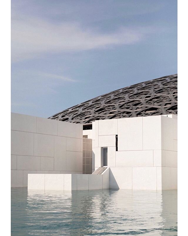 Images from a recent visit to the Louvre - Abu Dhabi, now online (link in profile) If you&rsquo;re thinking about visiting the museum, do. We spent the afternoon exploring this incredible space &amp; left in awe - not just of the art, but of the arch