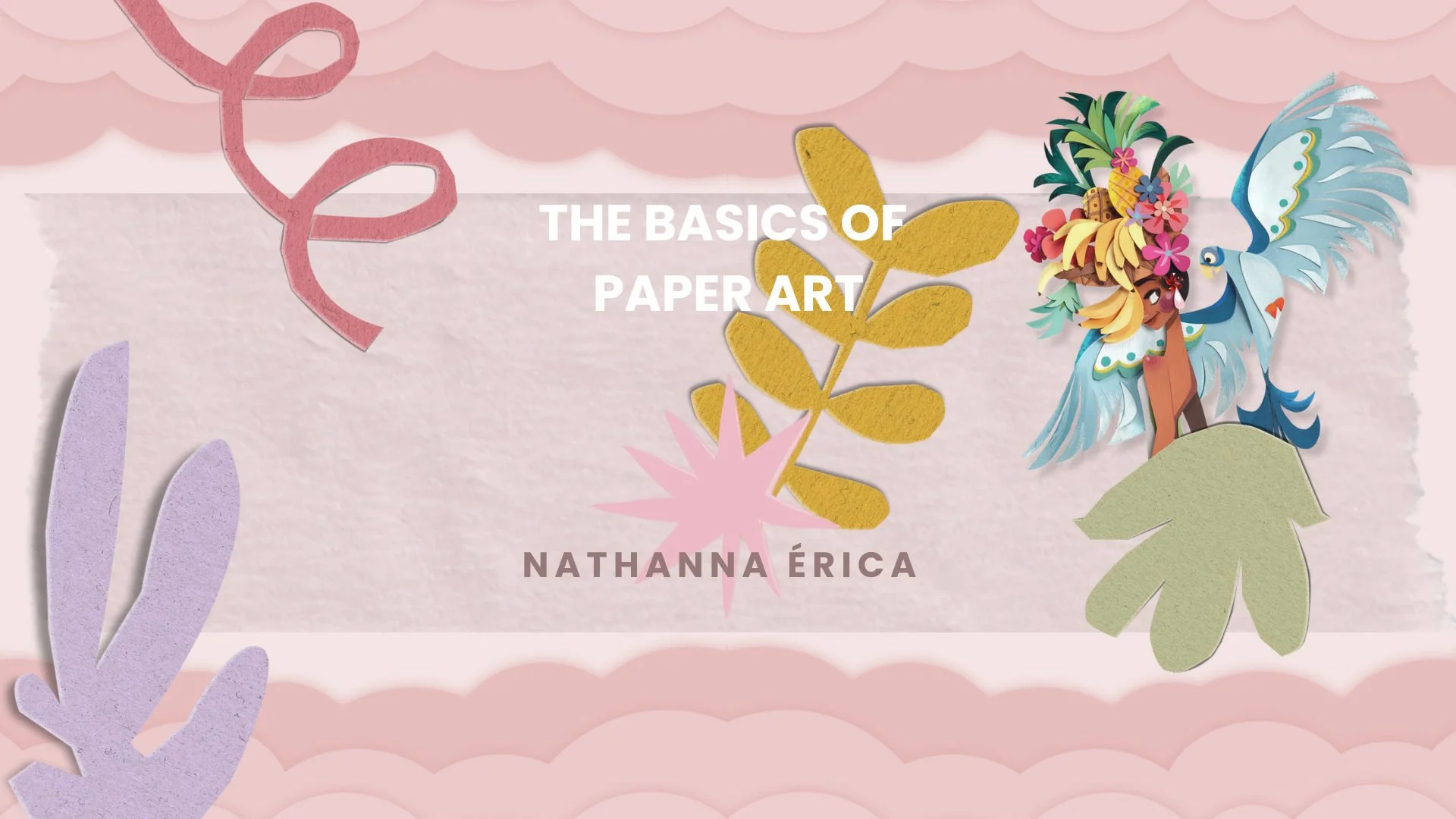 Paper Art Online Course Banner