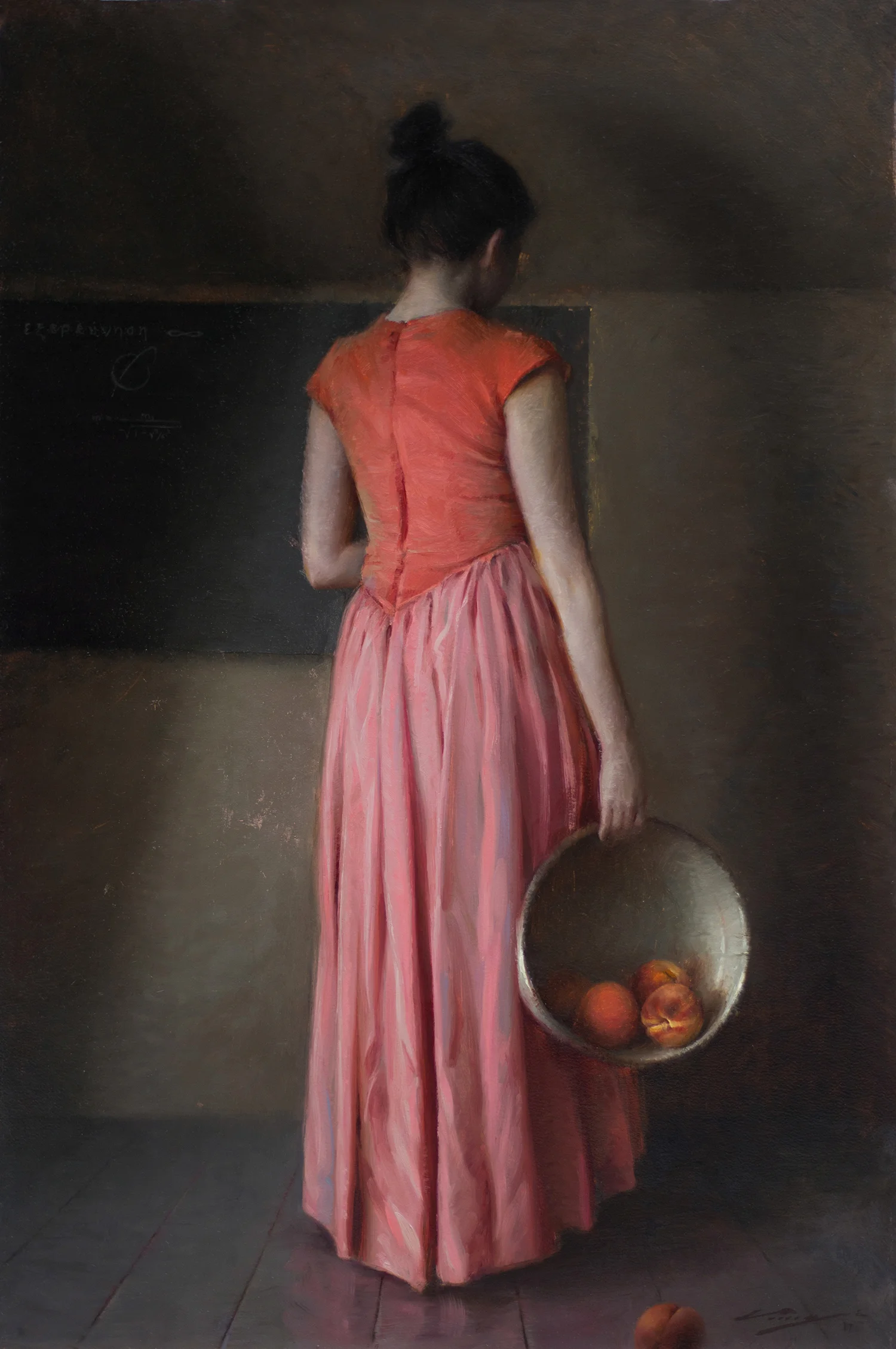 "Disappearing" - 36x24 inches oil on panel
